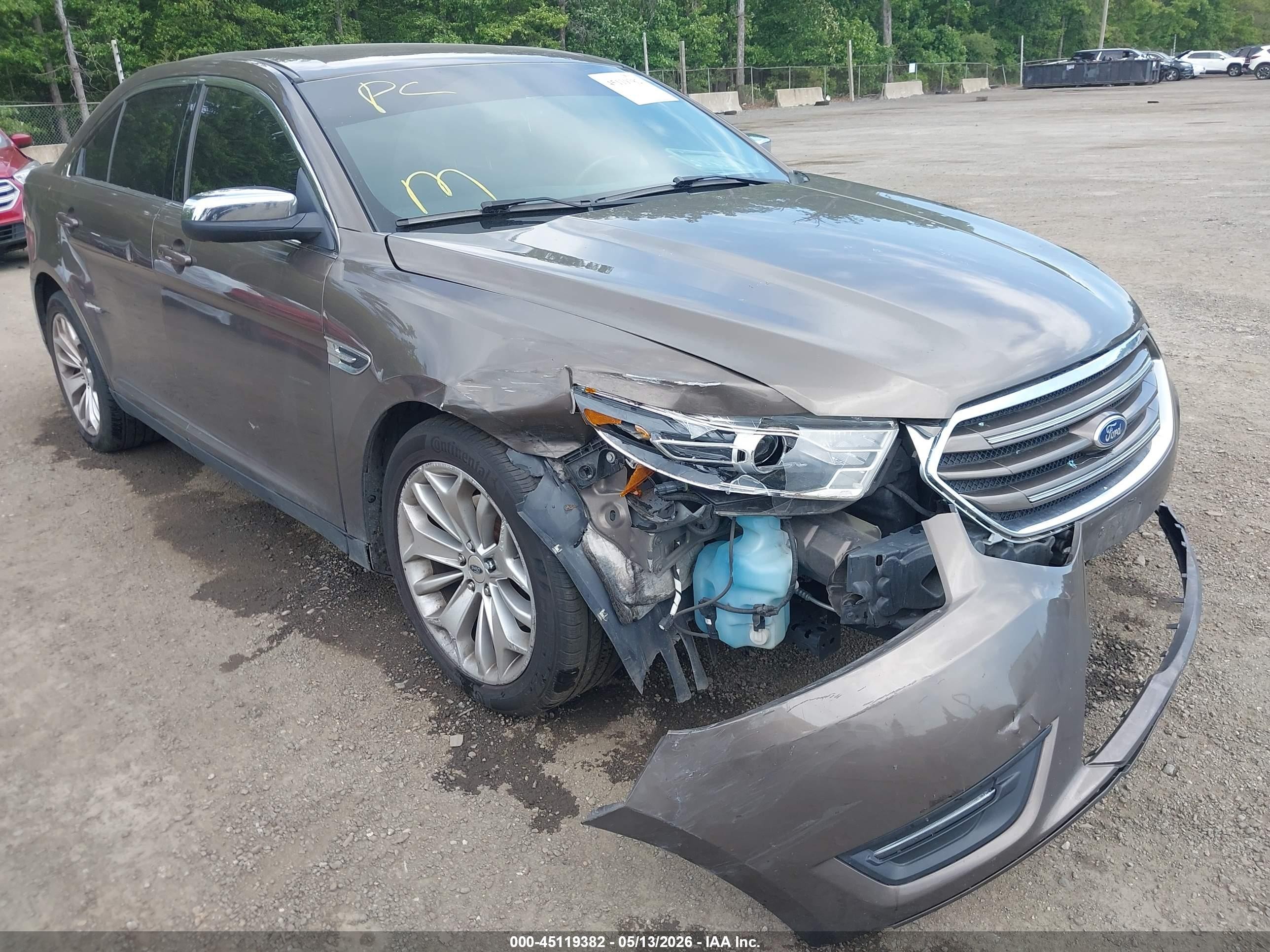 2015 Ford Taurus Limited Brown vin: 1FAHP2F88FG171432