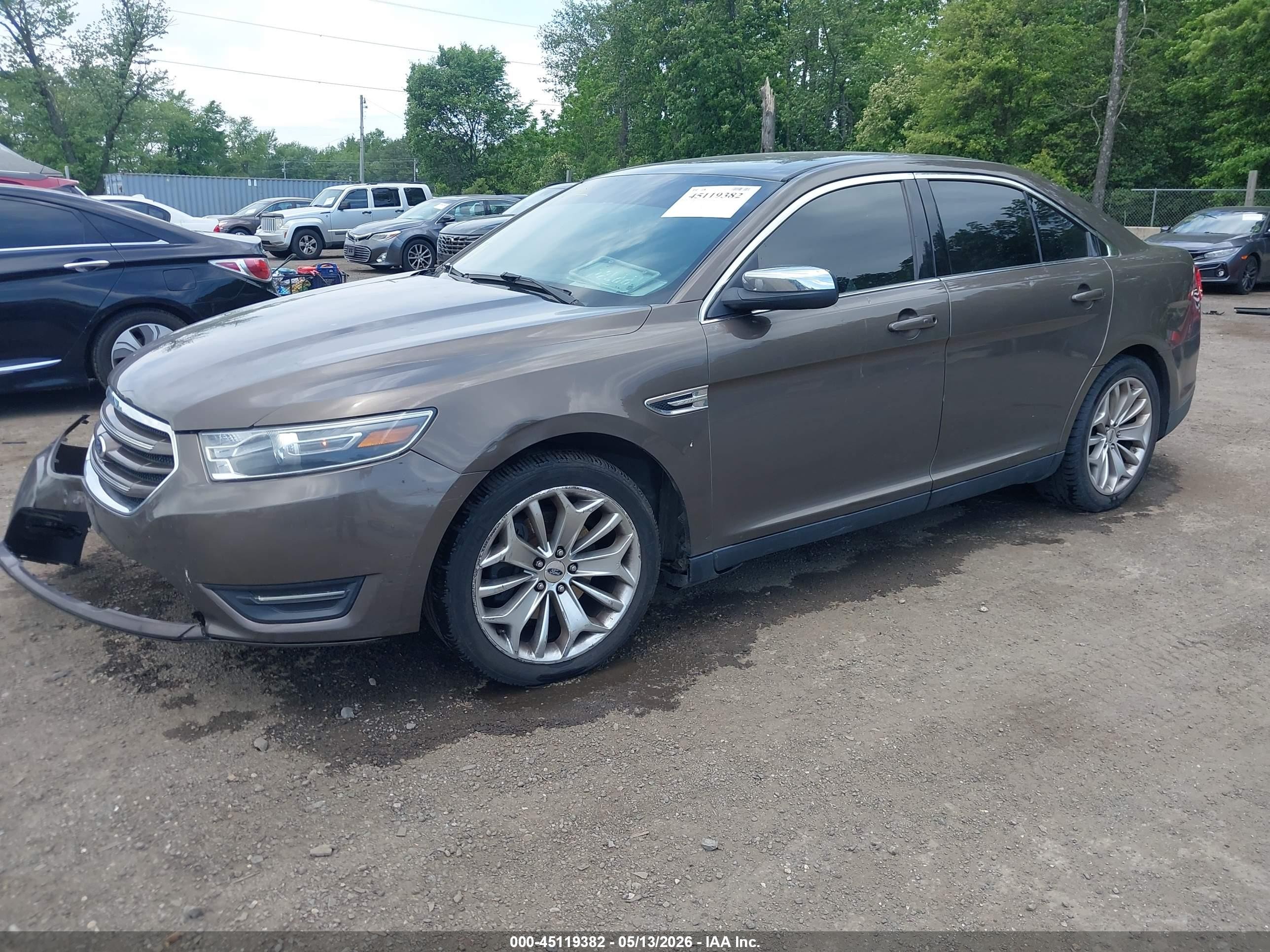 2015 Ford Taurus Limited Brown vin: 1FAHP2F88FG171432