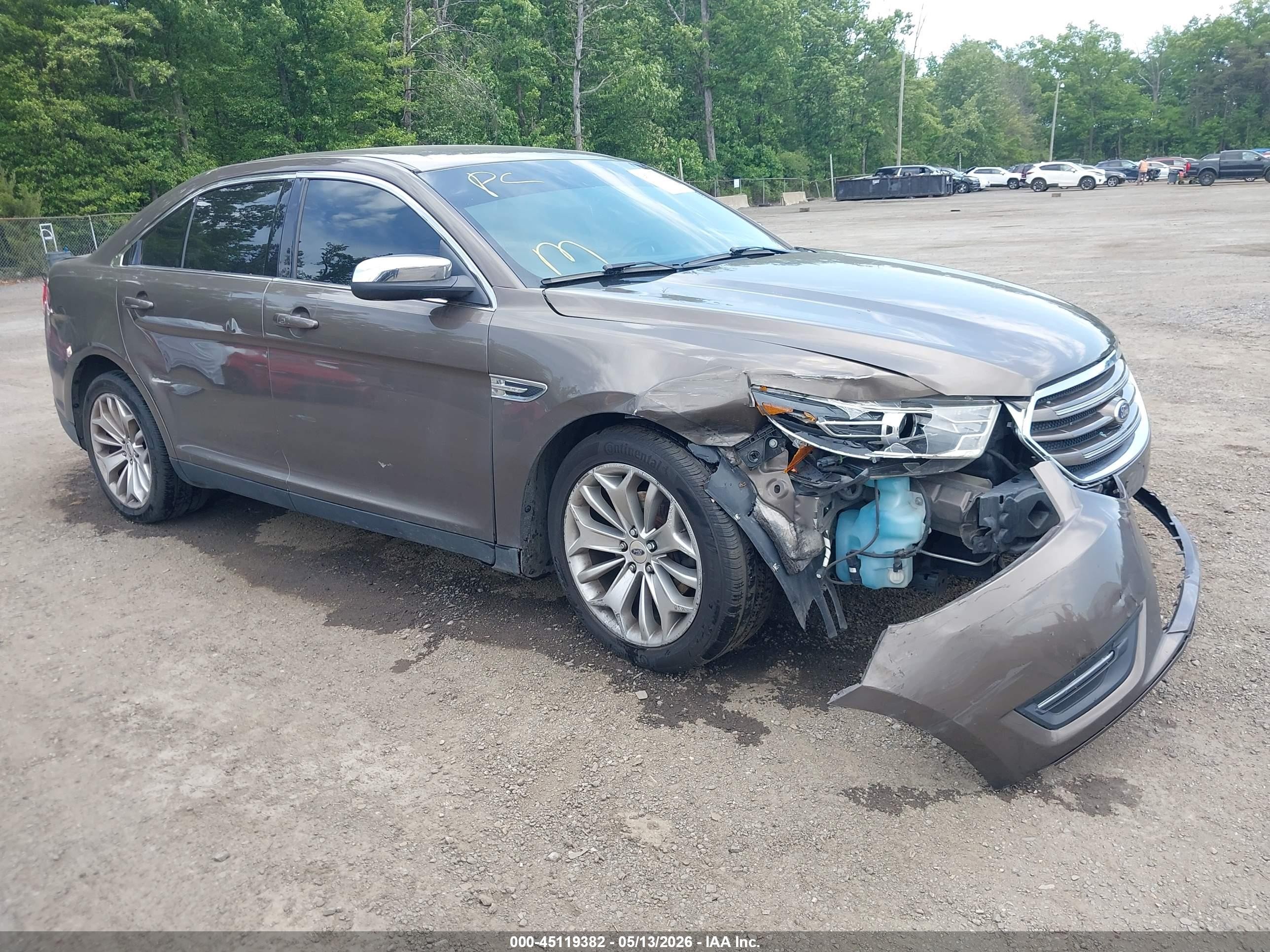2015 Ford Taurus Limited Brown vin: 1FAHP2F88FG171432