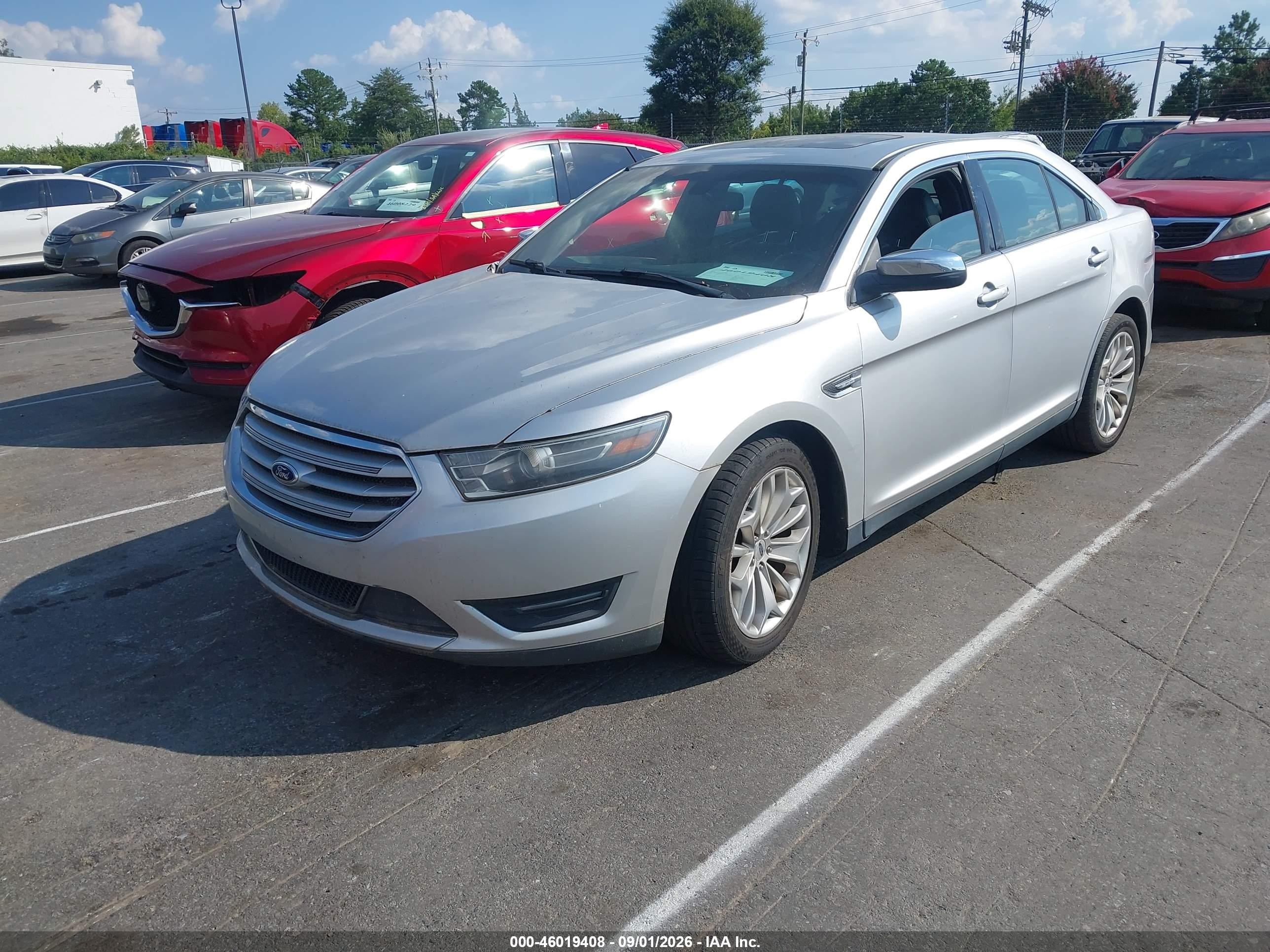 2015 Ford Taurus Limited Silver vin: 1FAHP2F88FG171527