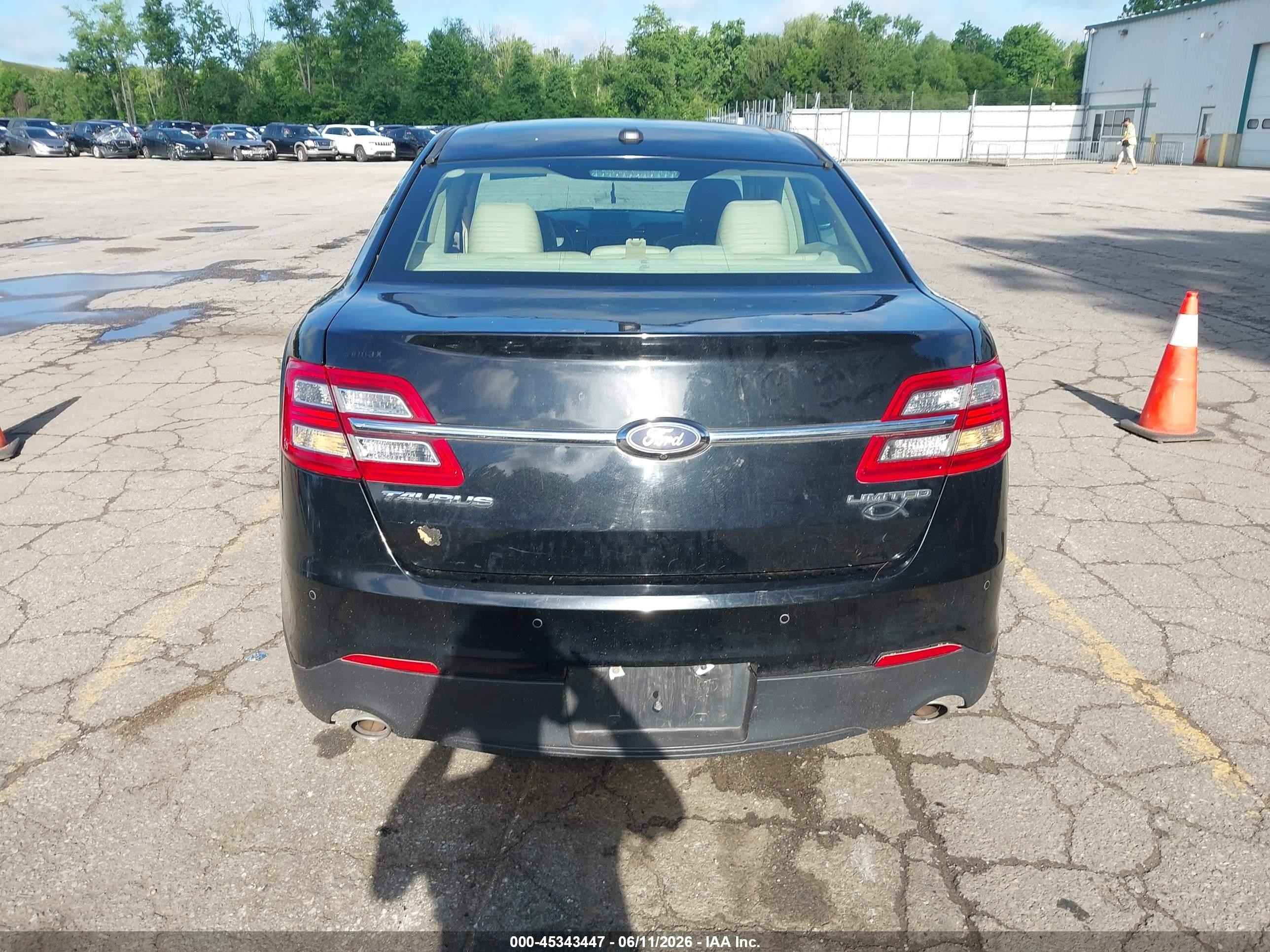2018 Ford Taurus Limited Black vin: 1FAHP2F88JG120425
