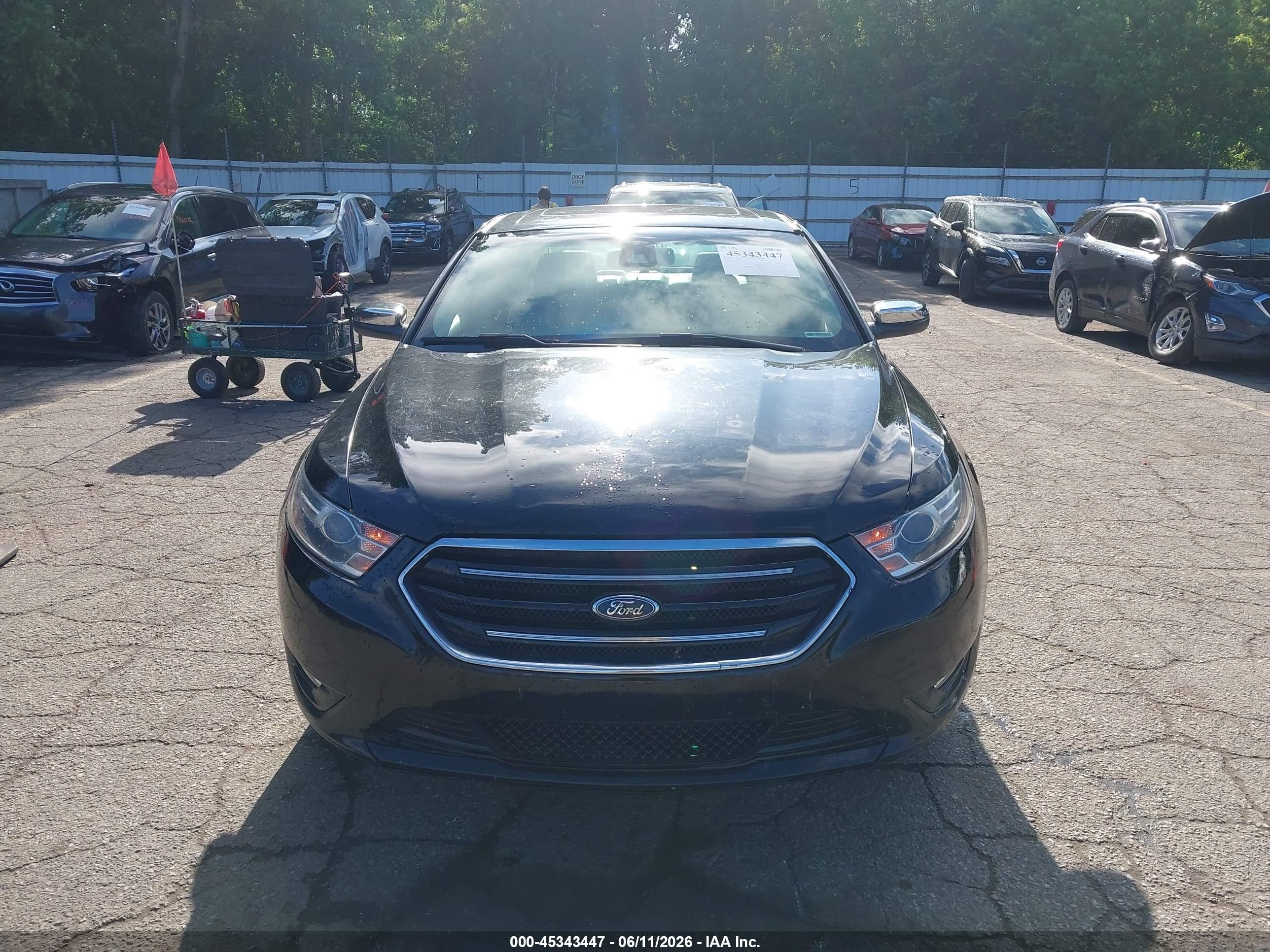 2018 Ford Taurus Limited Black vin: 1FAHP2F88JG120425