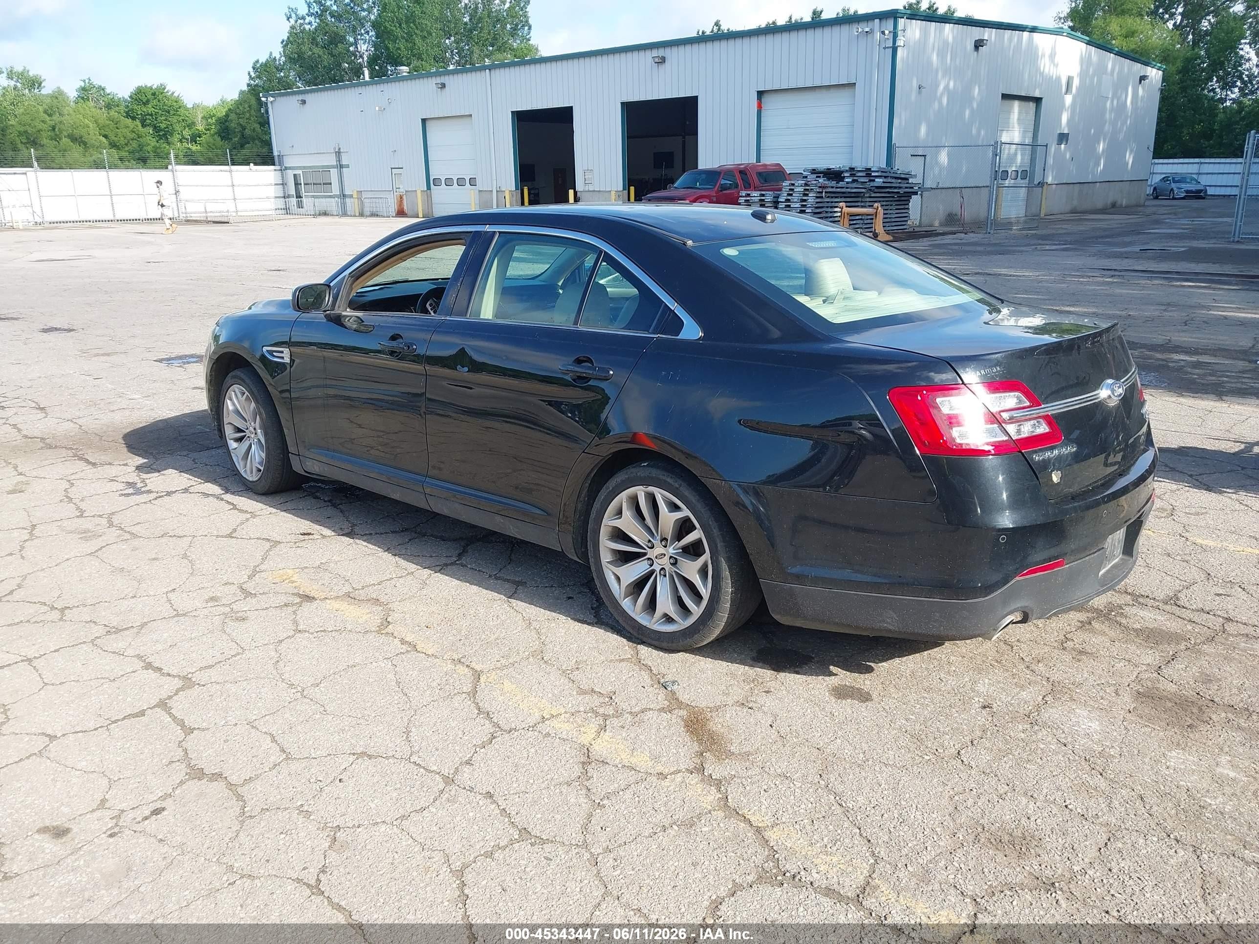2018 Ford Taurus Limited Black vin: 1FAHP2F88JG120425