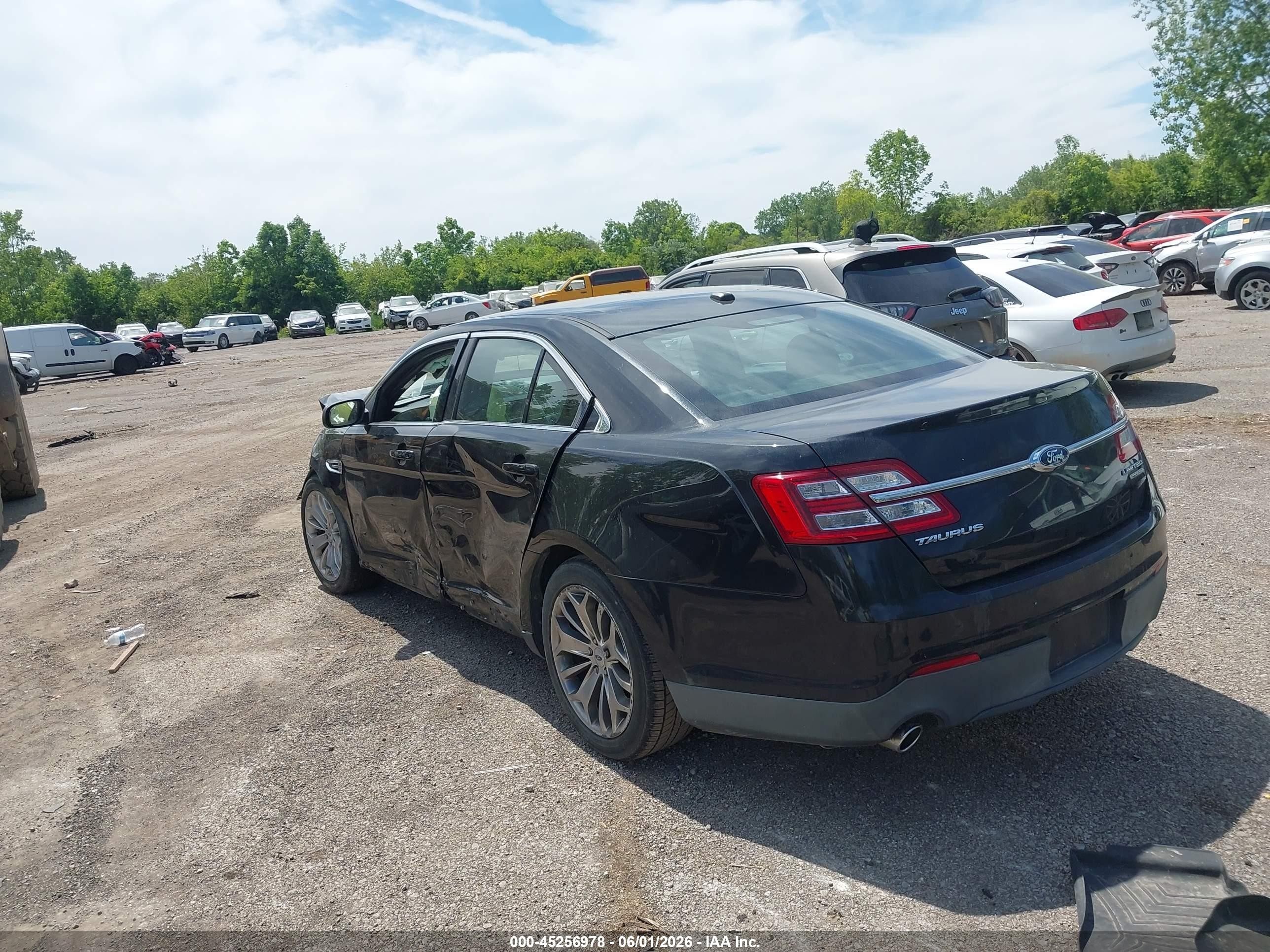 2013 Ford Taurus Limited Black vin: 1FAHP2F89DG102164