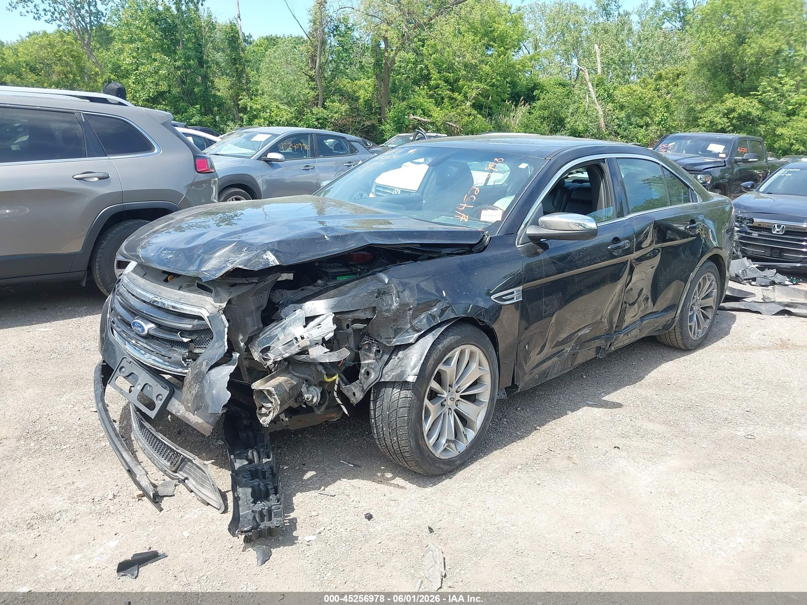 2013 Ford Taurus Limited Black vin: 1FAHP2F89DG102164