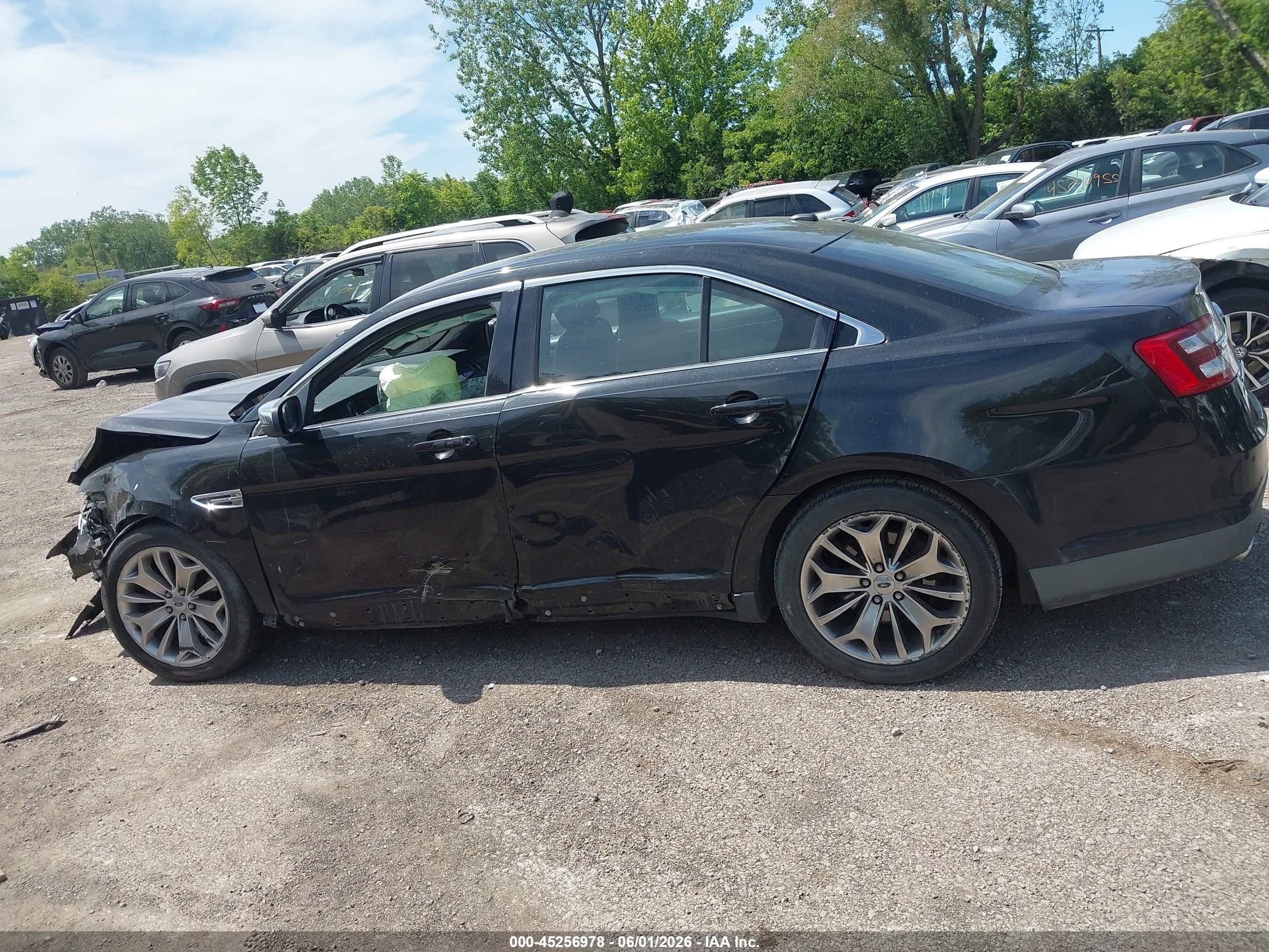 2013 Ford Taurus Limited Black vin: 1FAHP2F89DG102164