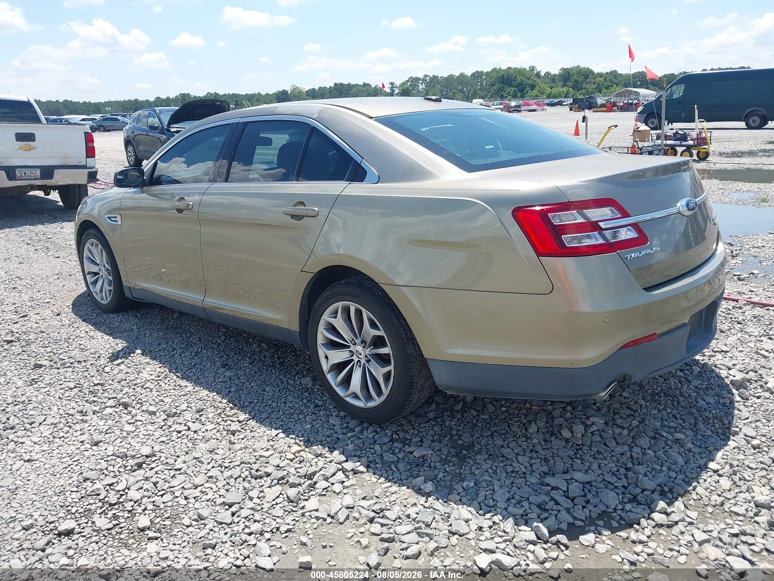 2013 Ford Taurus Limited Champagne vin: 1FAHP2F89DG110068