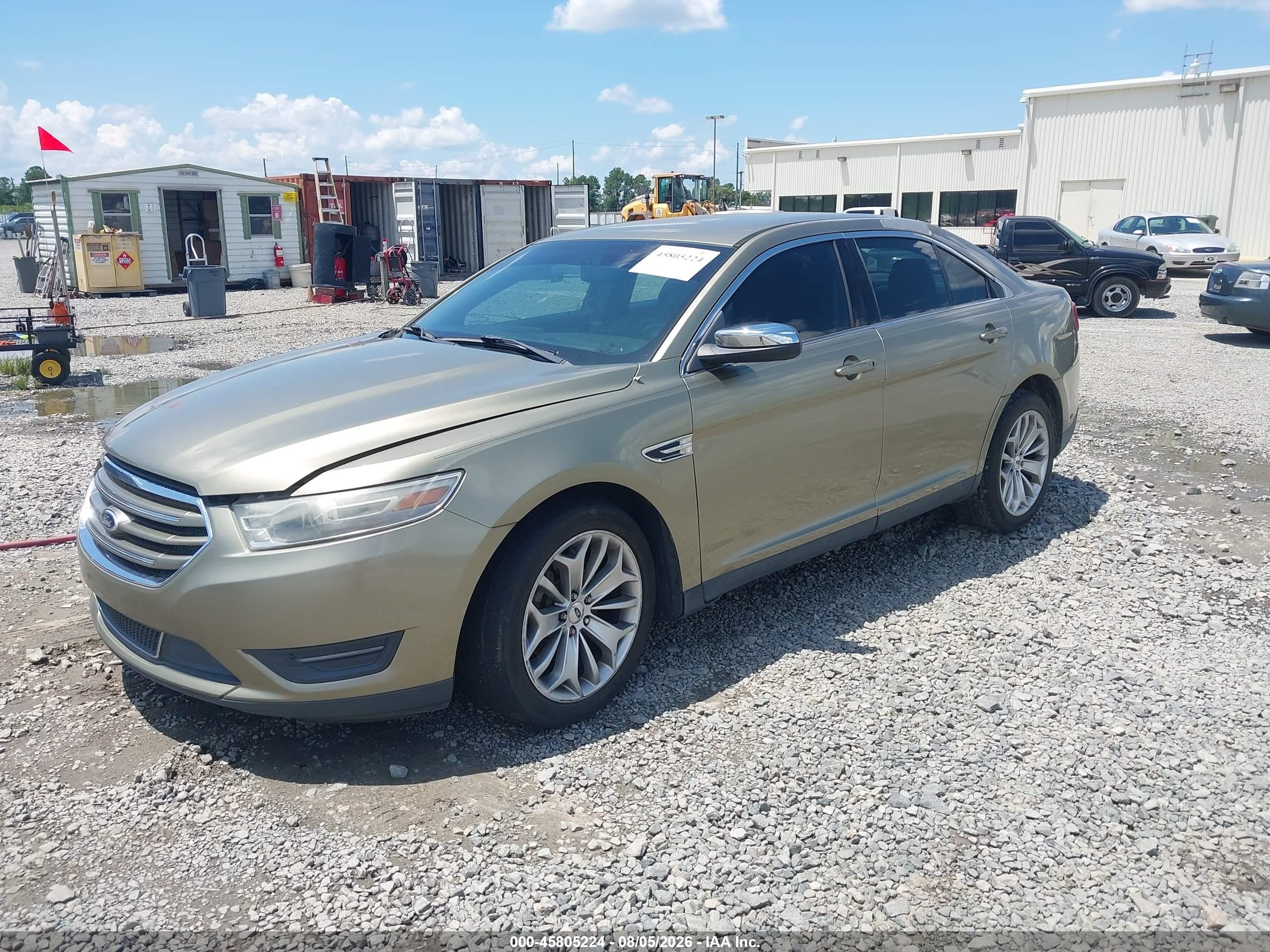 2013 Ford Taurus Limited Champagne vin: 1FAHP2F89DG110068