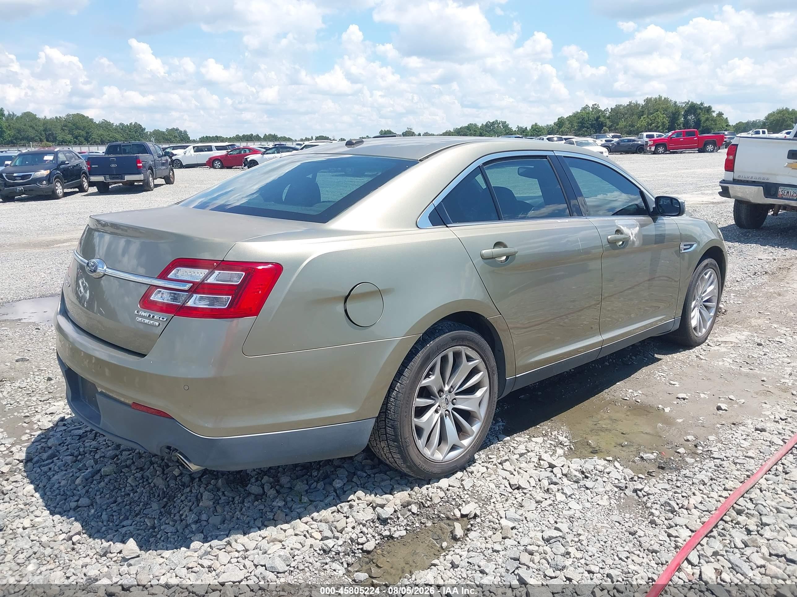 2013 Ford Taurus Limited Champagne vin: 1FAHP2F89DG110068