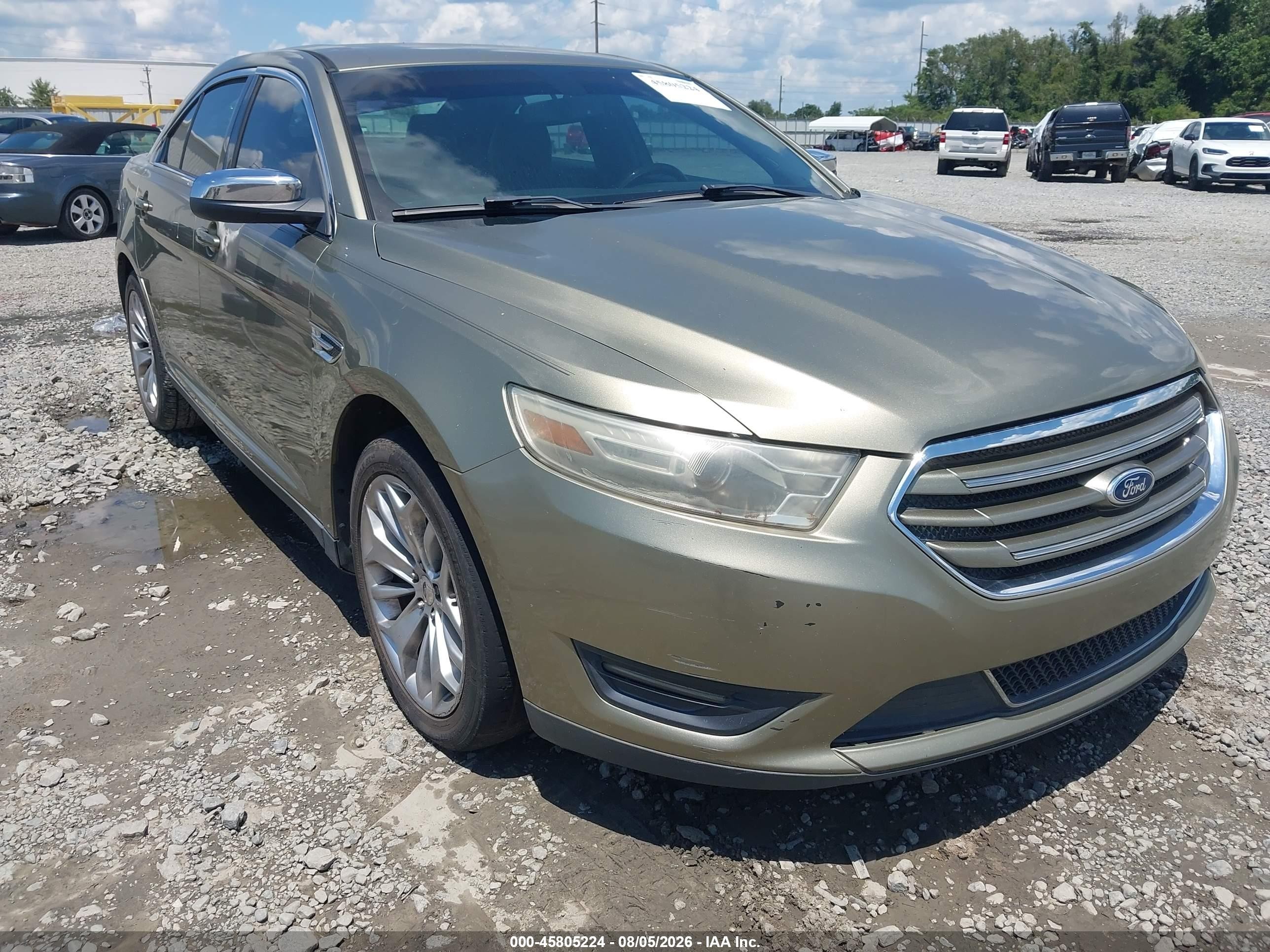 2013 Ford Taurus Limited Champagne vin: 1FAHP2F89DG110068