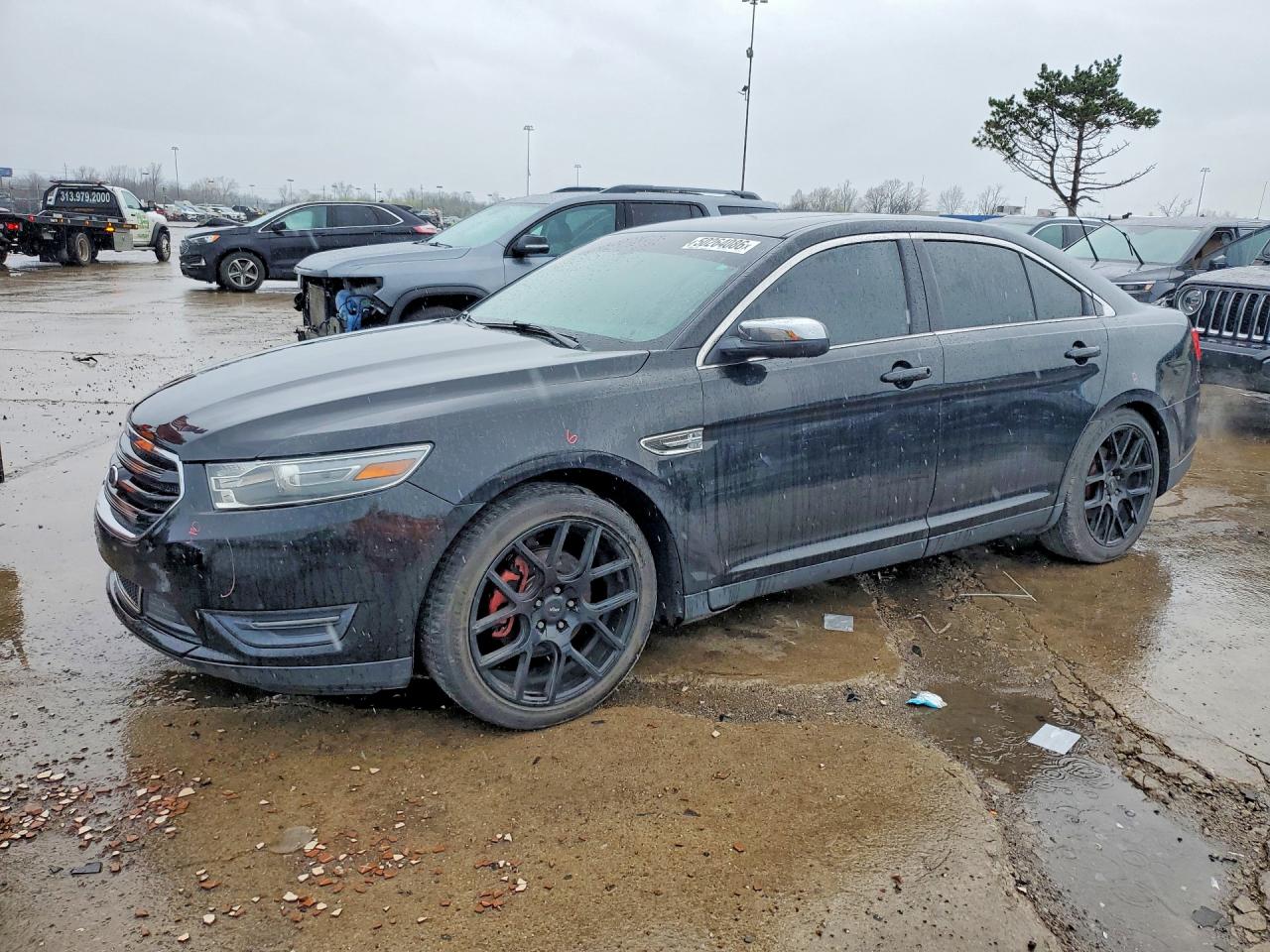 2013 Ford Taurus Limited Black vin: 1FAHP2F89DG174174