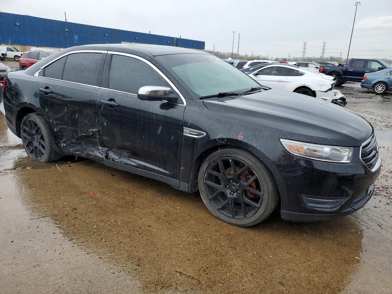 2013 Ford Taurus Limited Black vin: 1FAHP2F89DG174174