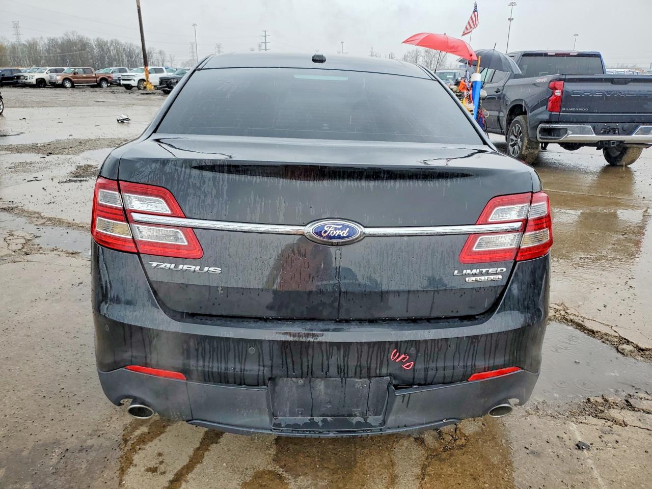 2013 Ford Taurus Limited Black vin: 1FAHP2F89DG174174