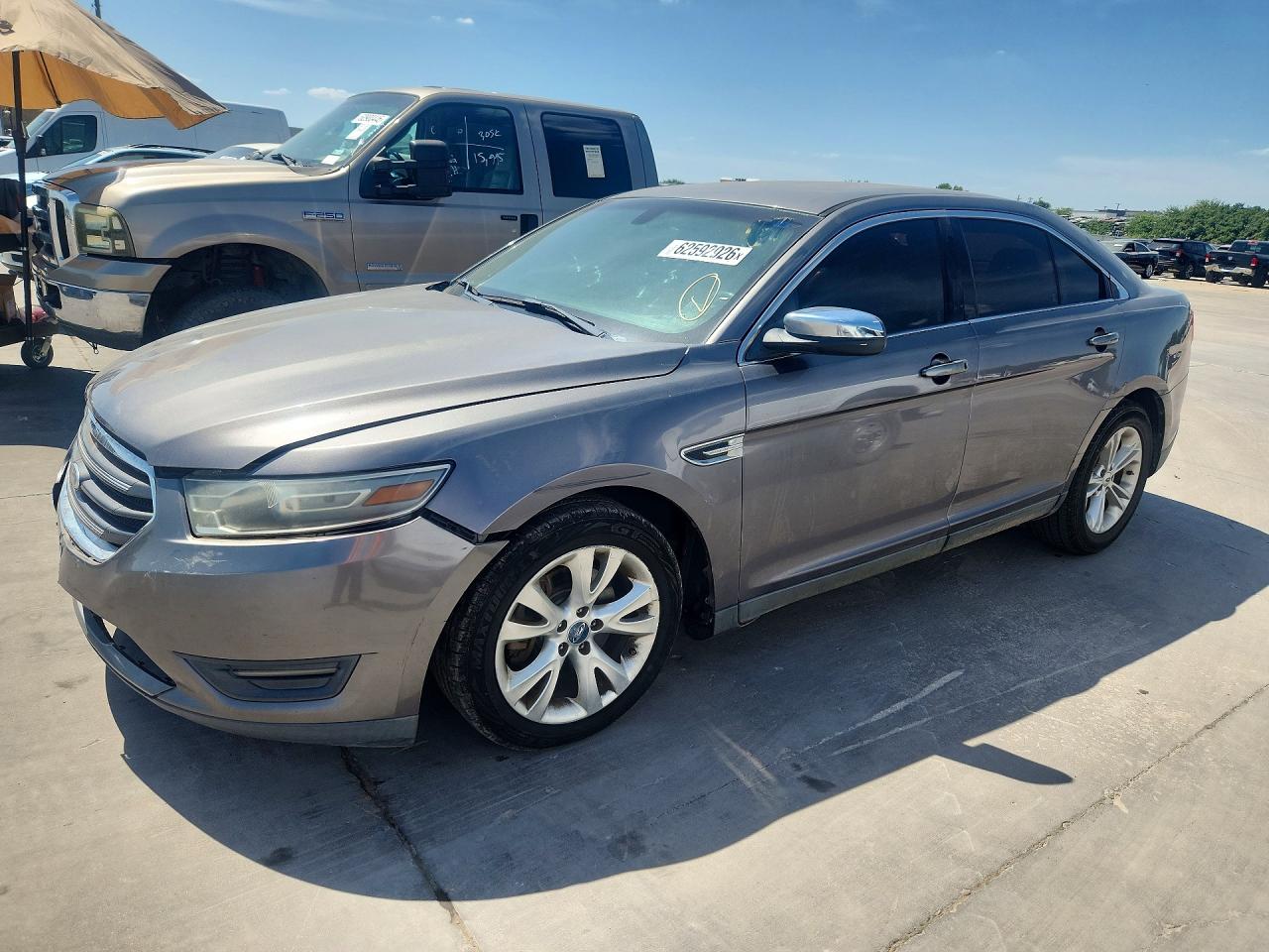 2013 Ford Taurus Limited Gray vin: 1FAHP2F89DG193114