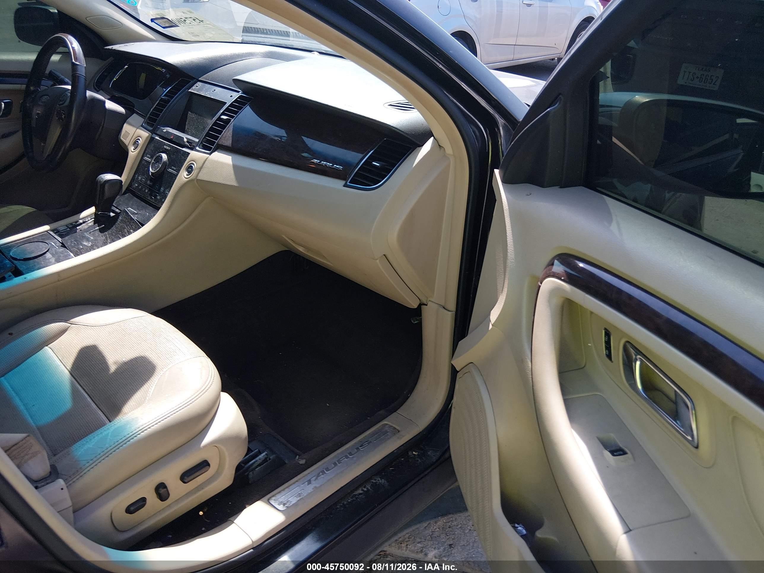 2013 Ford Taurus Limited Black vin: 1FAHP2F89DG193498