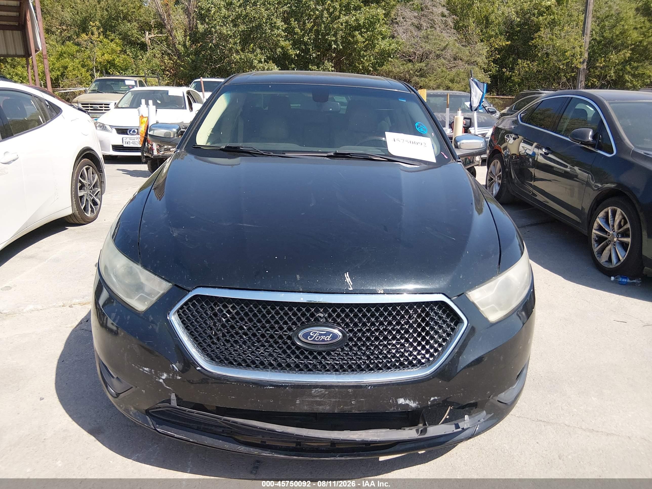 2013 Ford Taurus Limited Black vin: 1FAHP2F89DG193498