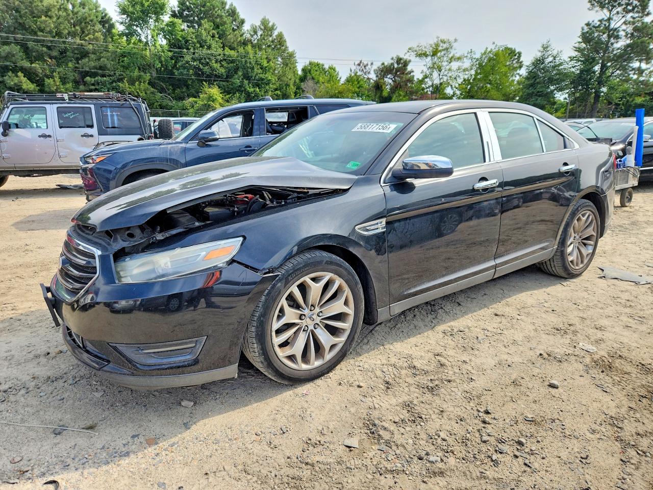 2013 Ford Taurus Limited Black vin: 1FAHP2F89DG204144