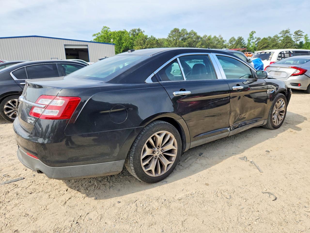 2013 Ford Taurus Limited Black vin: 1FAHP2F89DG204144