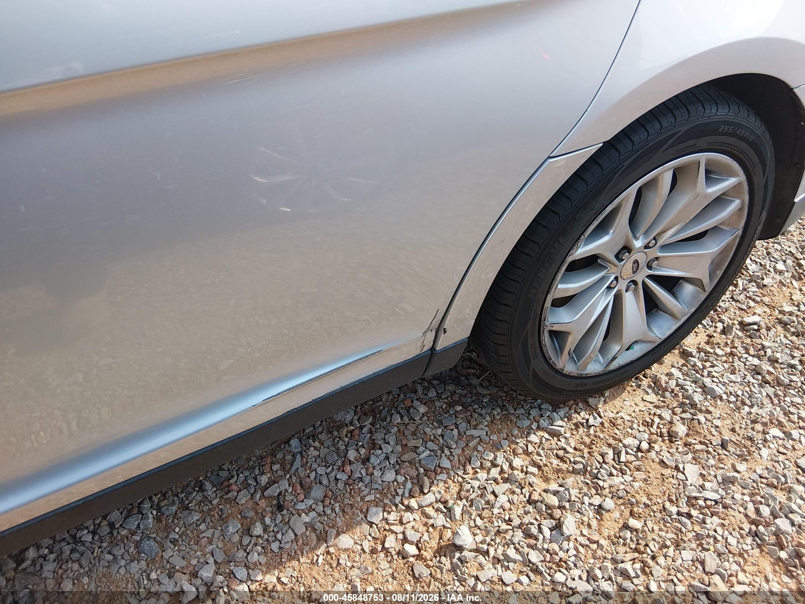 2013 Ford Taurus Limited Silver vin: 1FAHP2F89DG204287