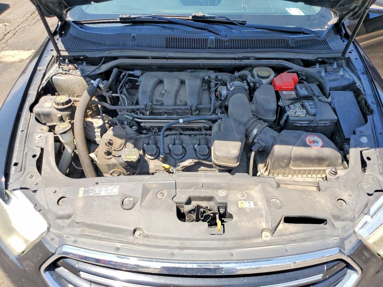 2013 Ford Taurus Black vin: 1FAHP2F89DG225897