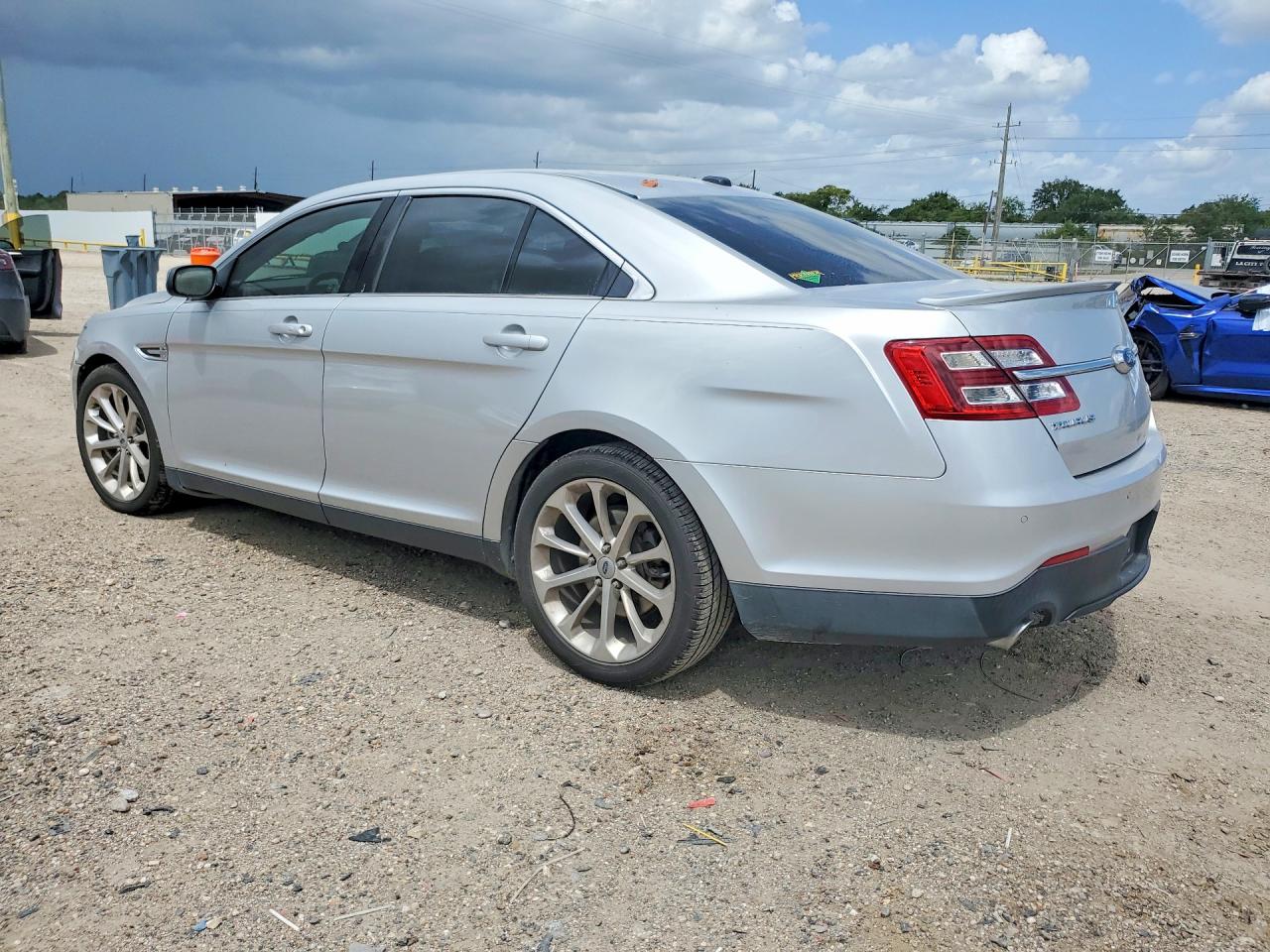 2014 Ford Taurus Limited Silver vin: 1FAHP2F89EG110623