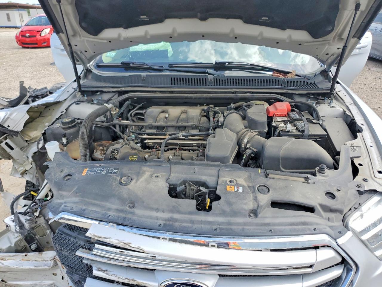 2014 Ford Taurus Limited Silver vin: 1FAHP2F89EG110623