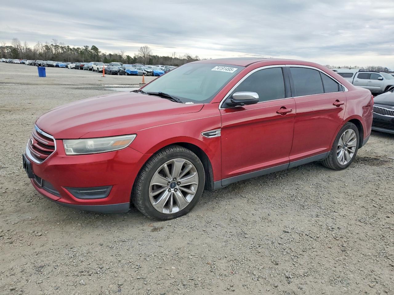 2014 Ford Taurus Limited Красный vin: 1FAHP2F89EG116647