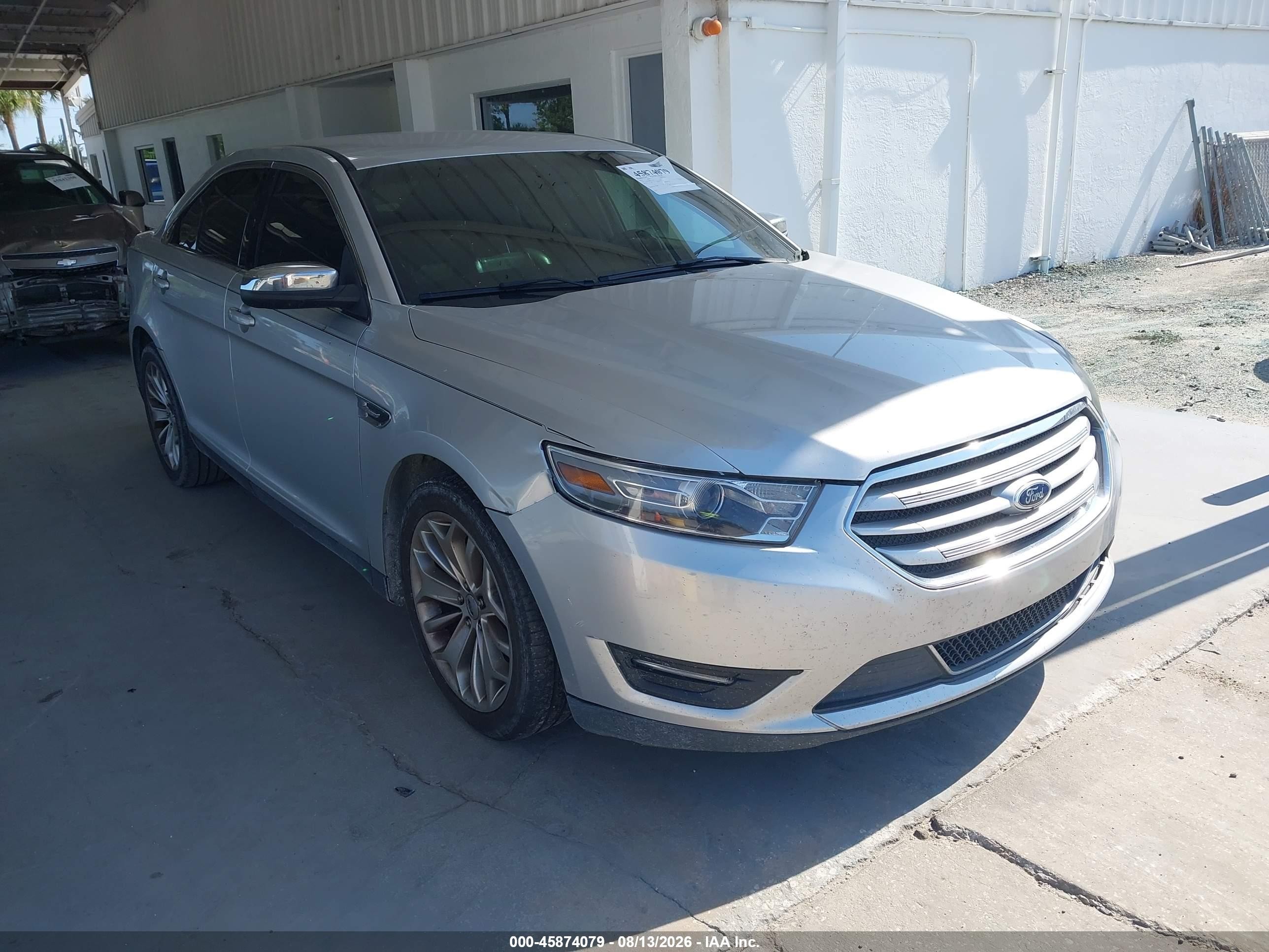 2014 Ford Taurus Limited Silver vin: 1FAHP2F89EG117832