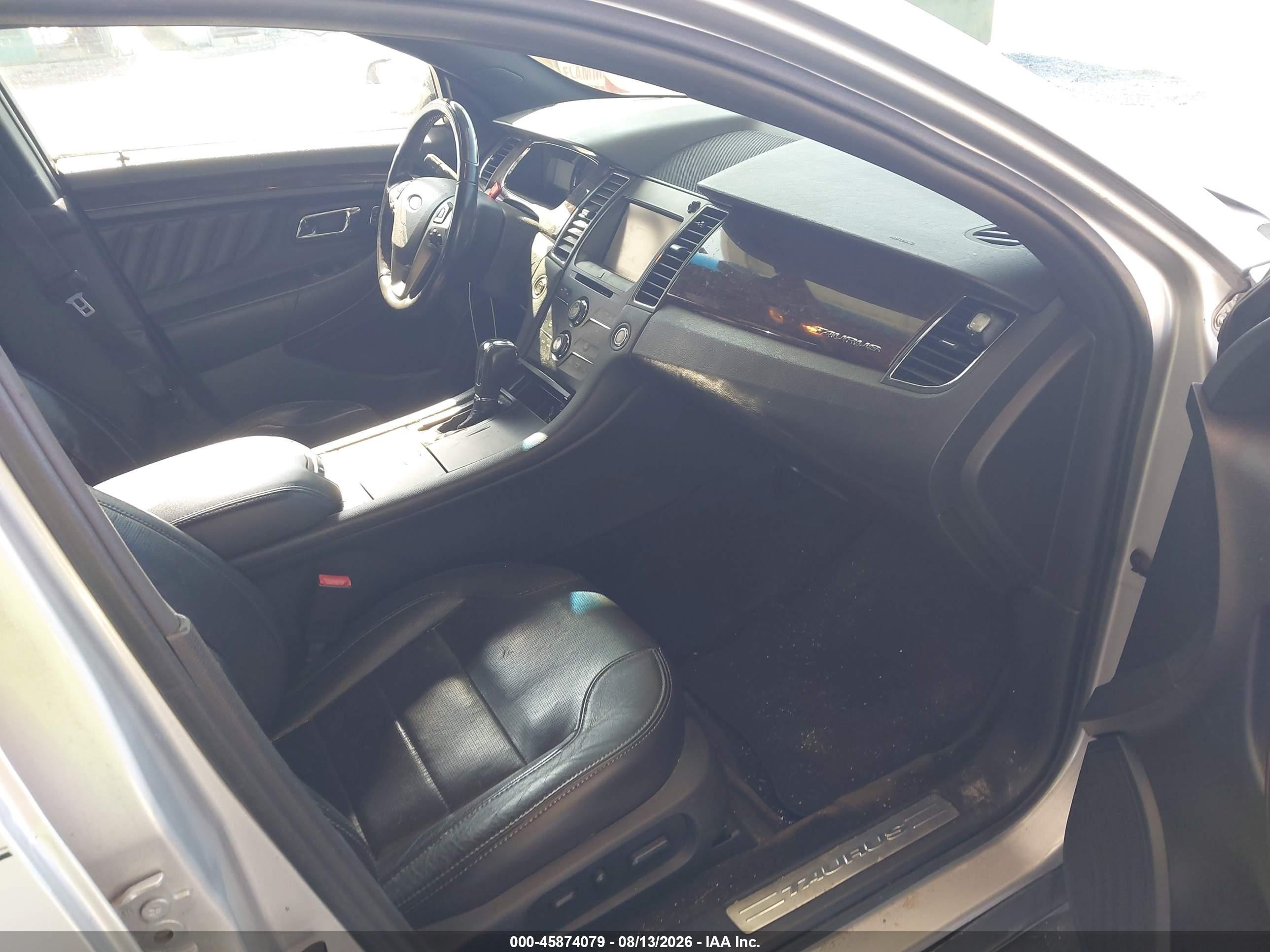 2014 Ford Taurus Limited Silver vin: 1FAHP2F89EG117832