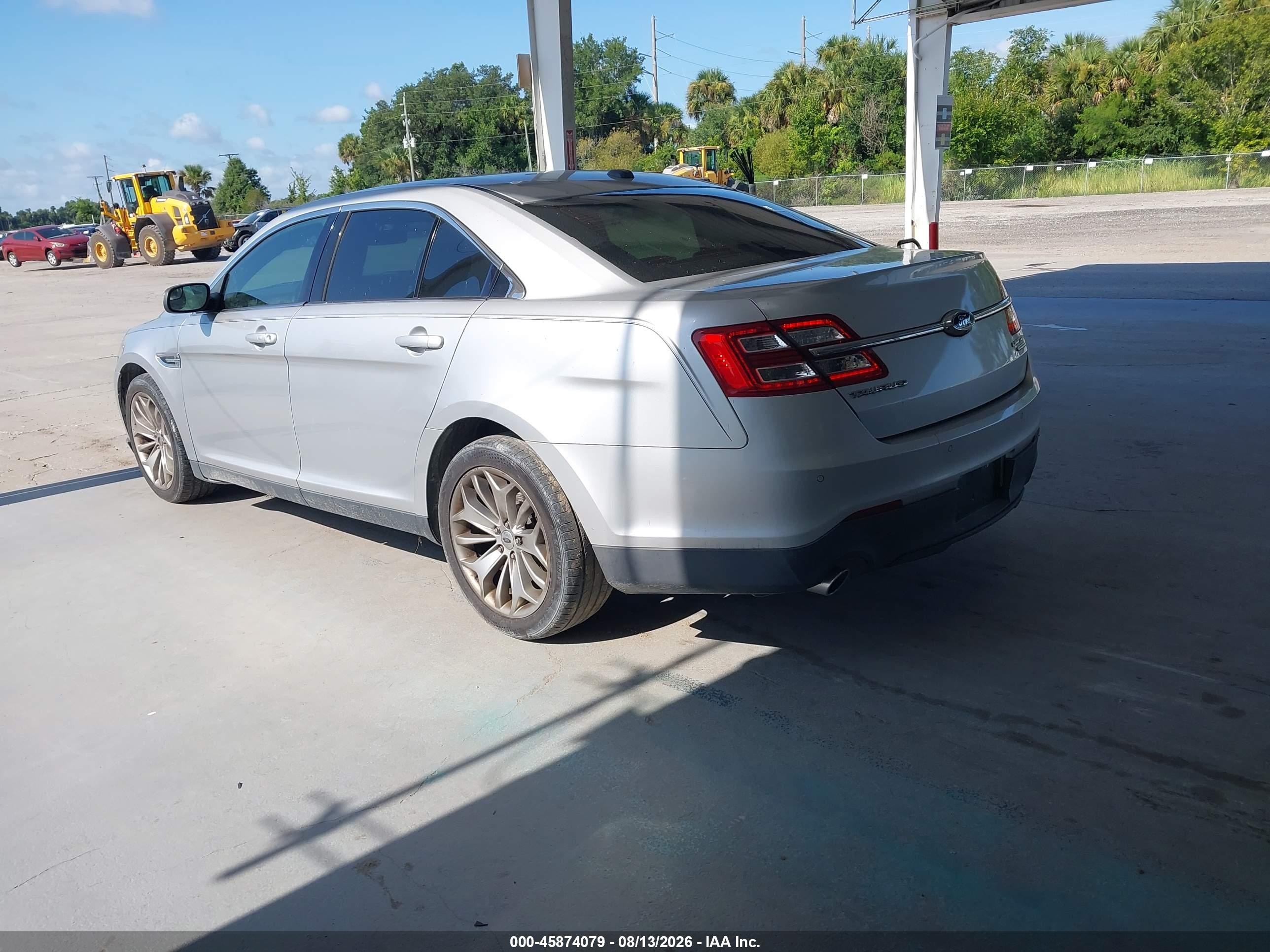 2014 Ford Taurus Limited Silver vin: 1FAHP2F89EG117832