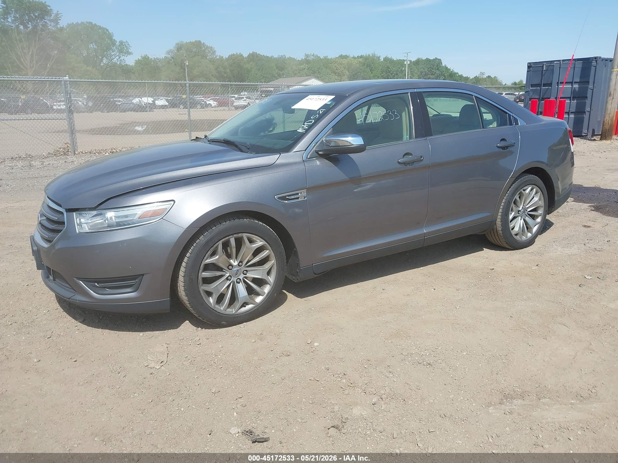 2014 Ford Taurus Limited Silver vin: 1FAHP2F89EG118060