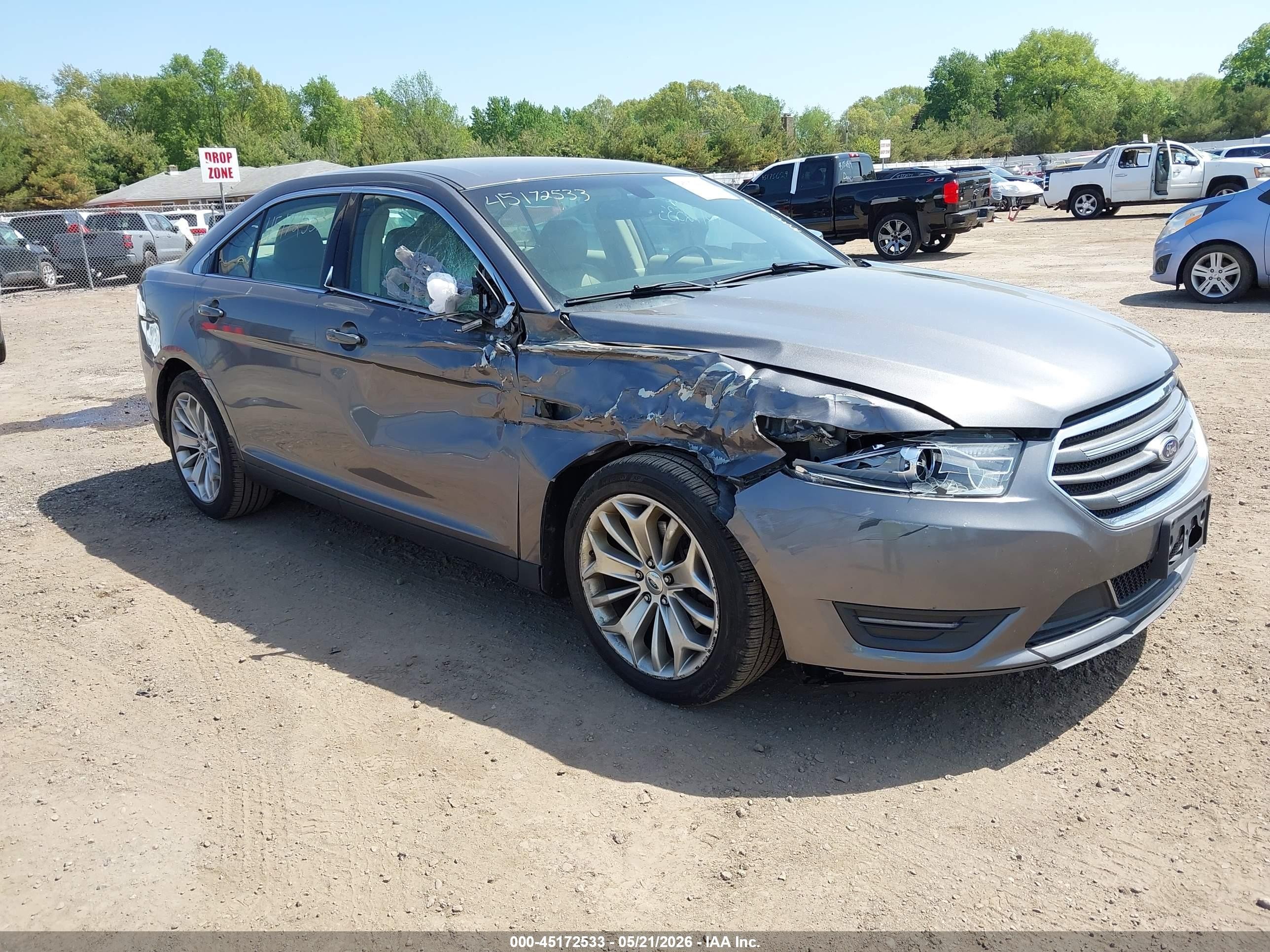2014 Ford Taurus Limited Silver vin: 1FAHP2F89EG118060