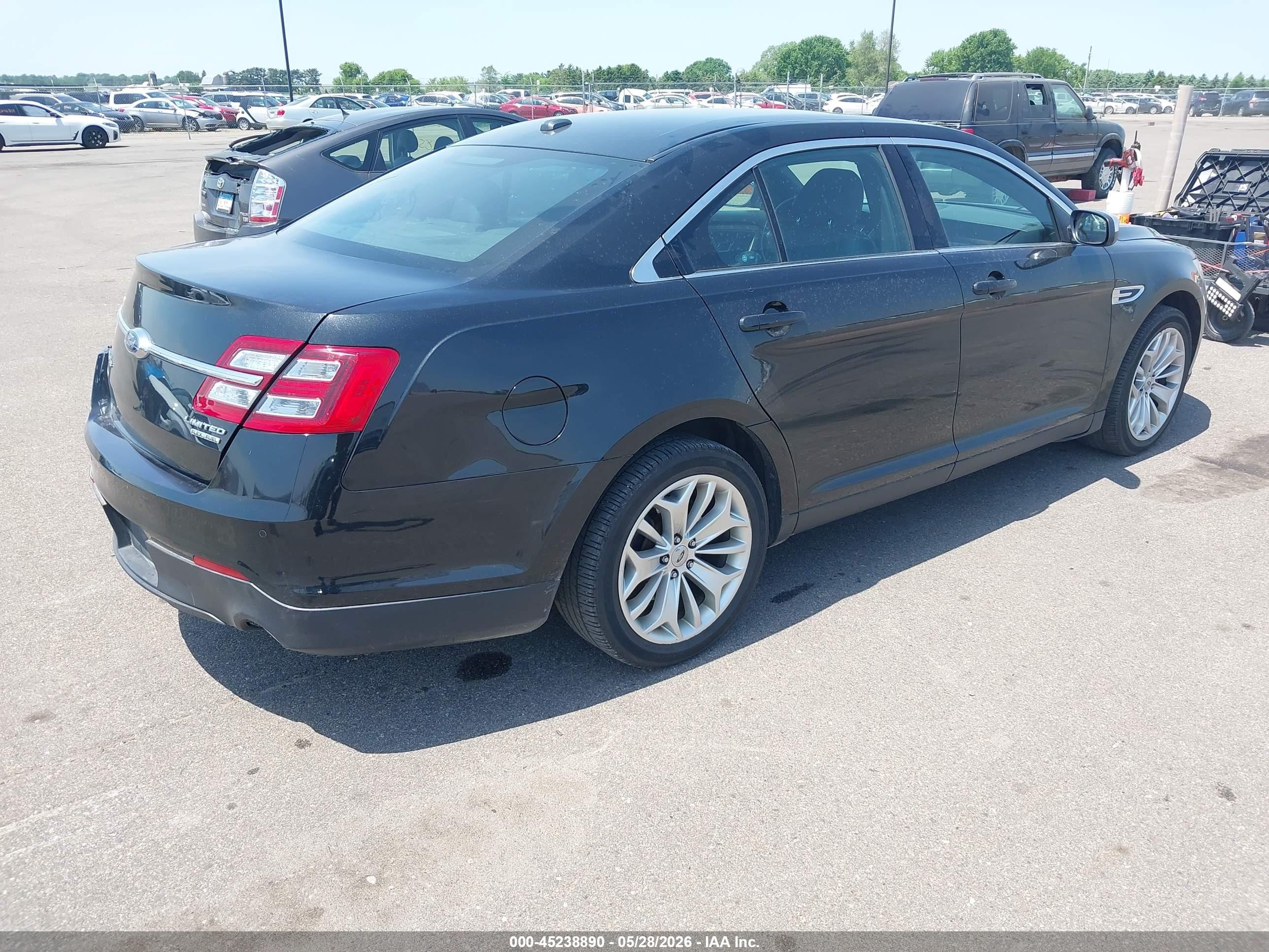 2014 Ford Taurus Limited Black vin: 1FAHP2F89EG134517