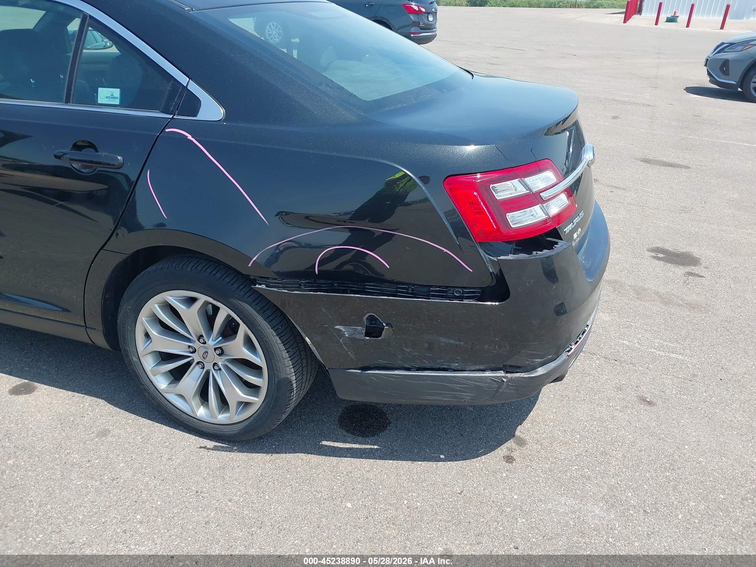 2014 Ford Taurus Limited Black vin: 1FAHP2F89EG134517
