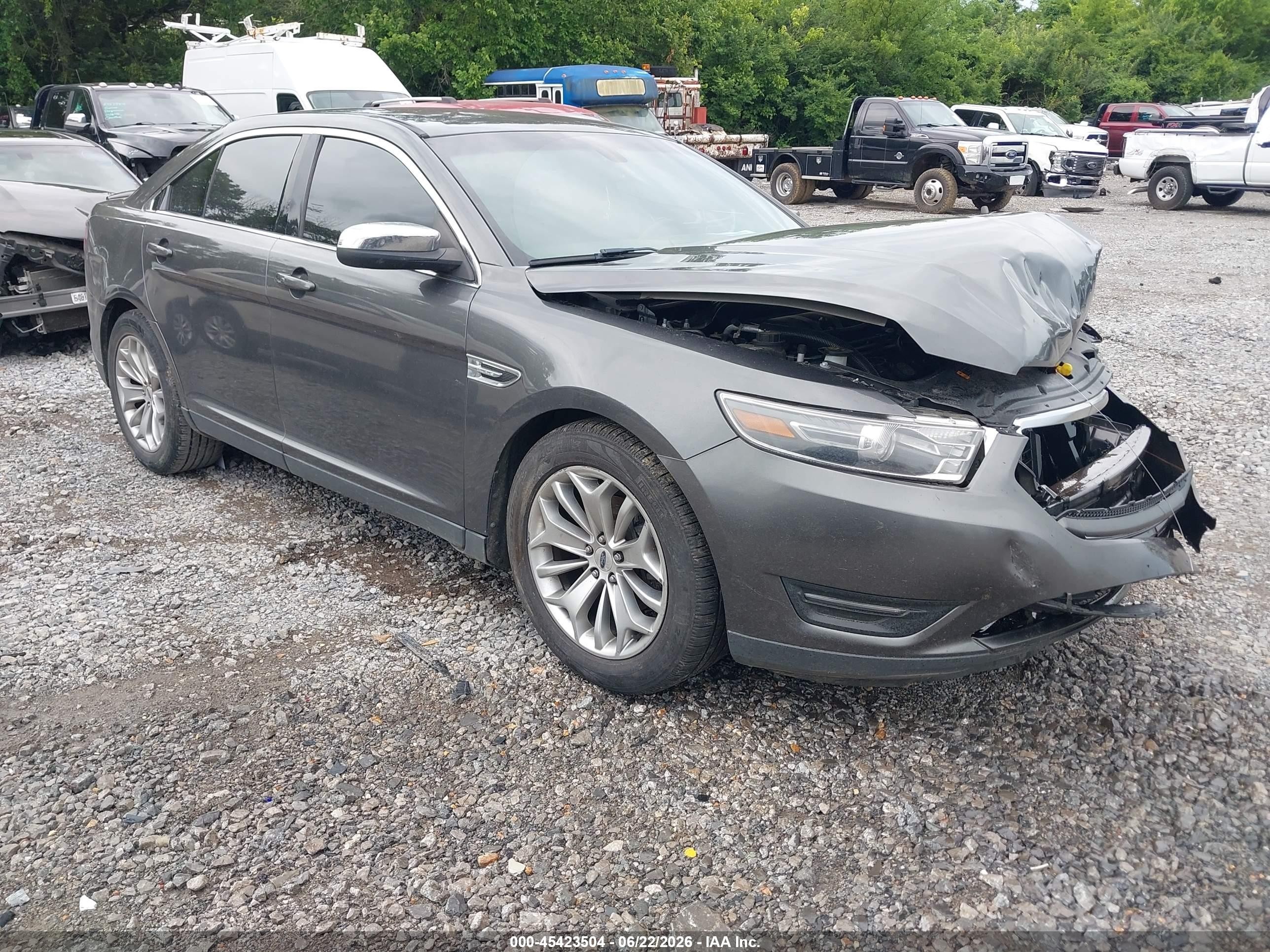 2015 Ford Taurus Limited Серый vin: 1FAHP2F89FG137340