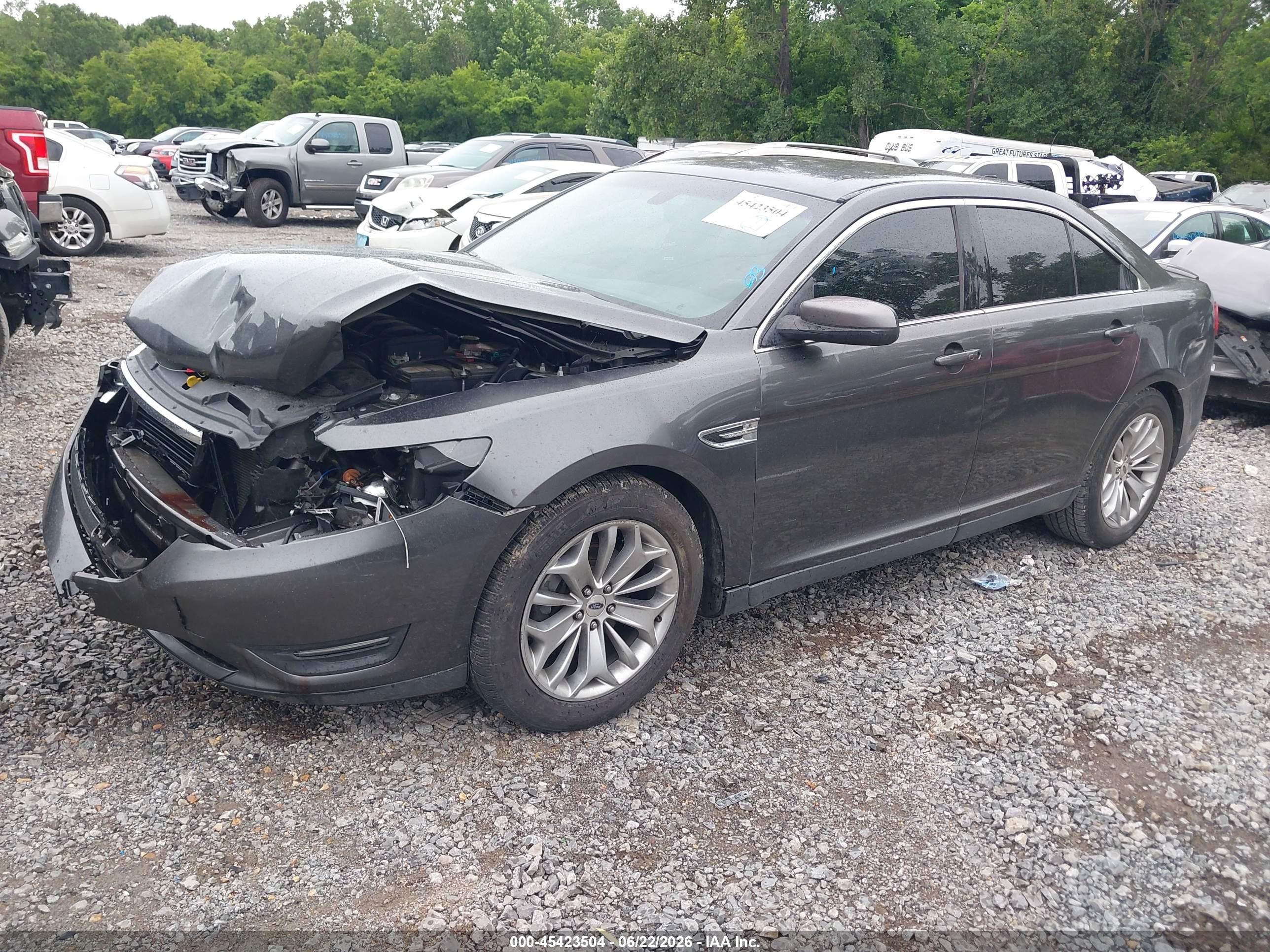 2015 Ford Taurus Limited Gray vin: 1FAHP2F89FG137340
