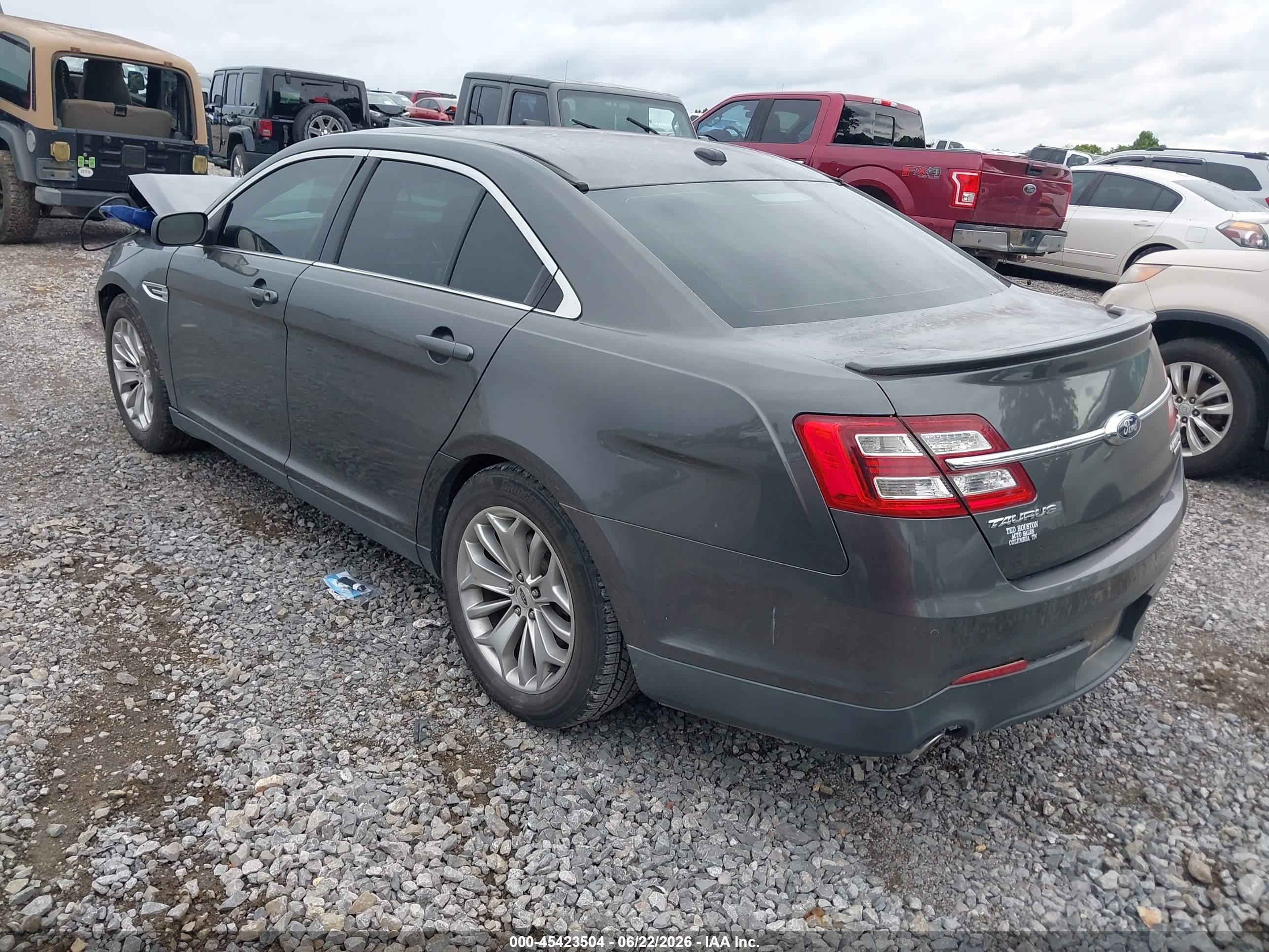 2015 Ford Taurus Limited Gray vin: 1FAHP2F89FG137340