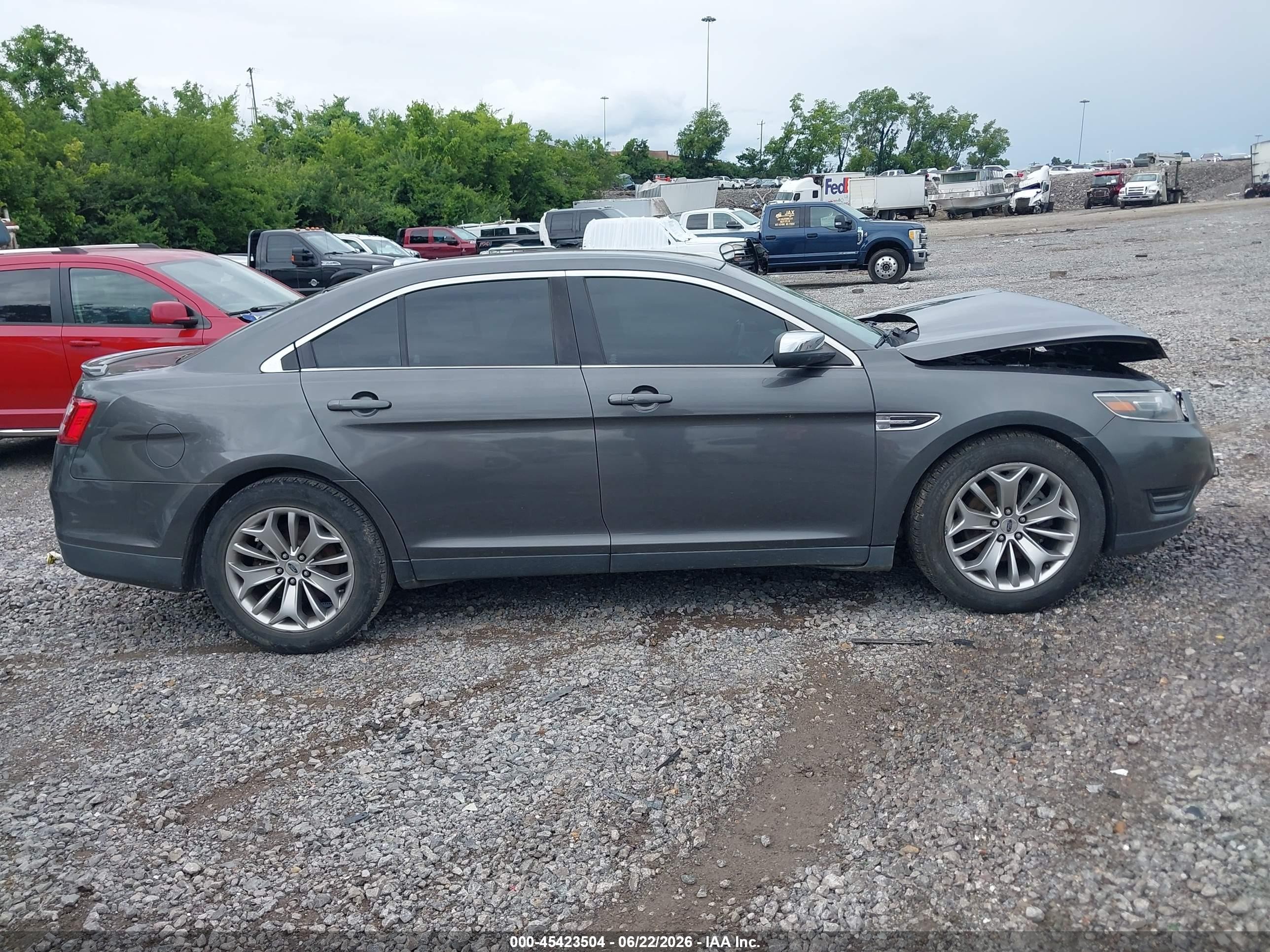 2015 Ford Taurus Limited Gray vin: 1FAHP2F89FG137340