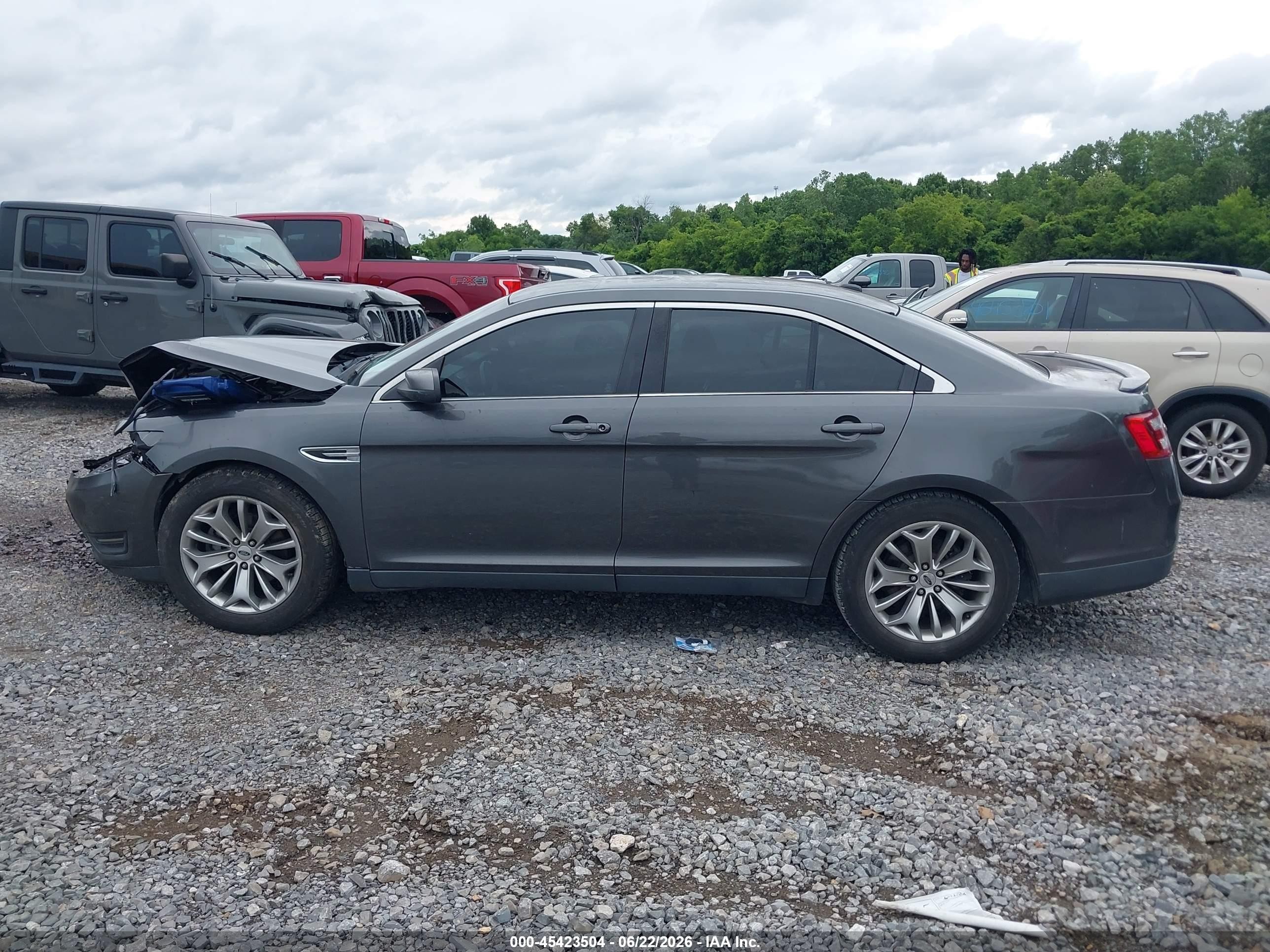 2015 Ford Taurus Limited Gray vin: 1FAHP2F89FG137340