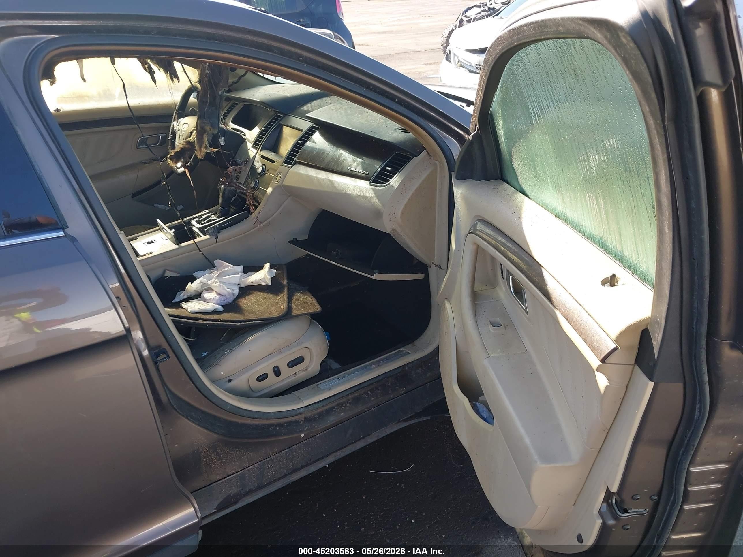 2015 Ford Taurus Limited Brown vin: 1FAHP2F89FG139461