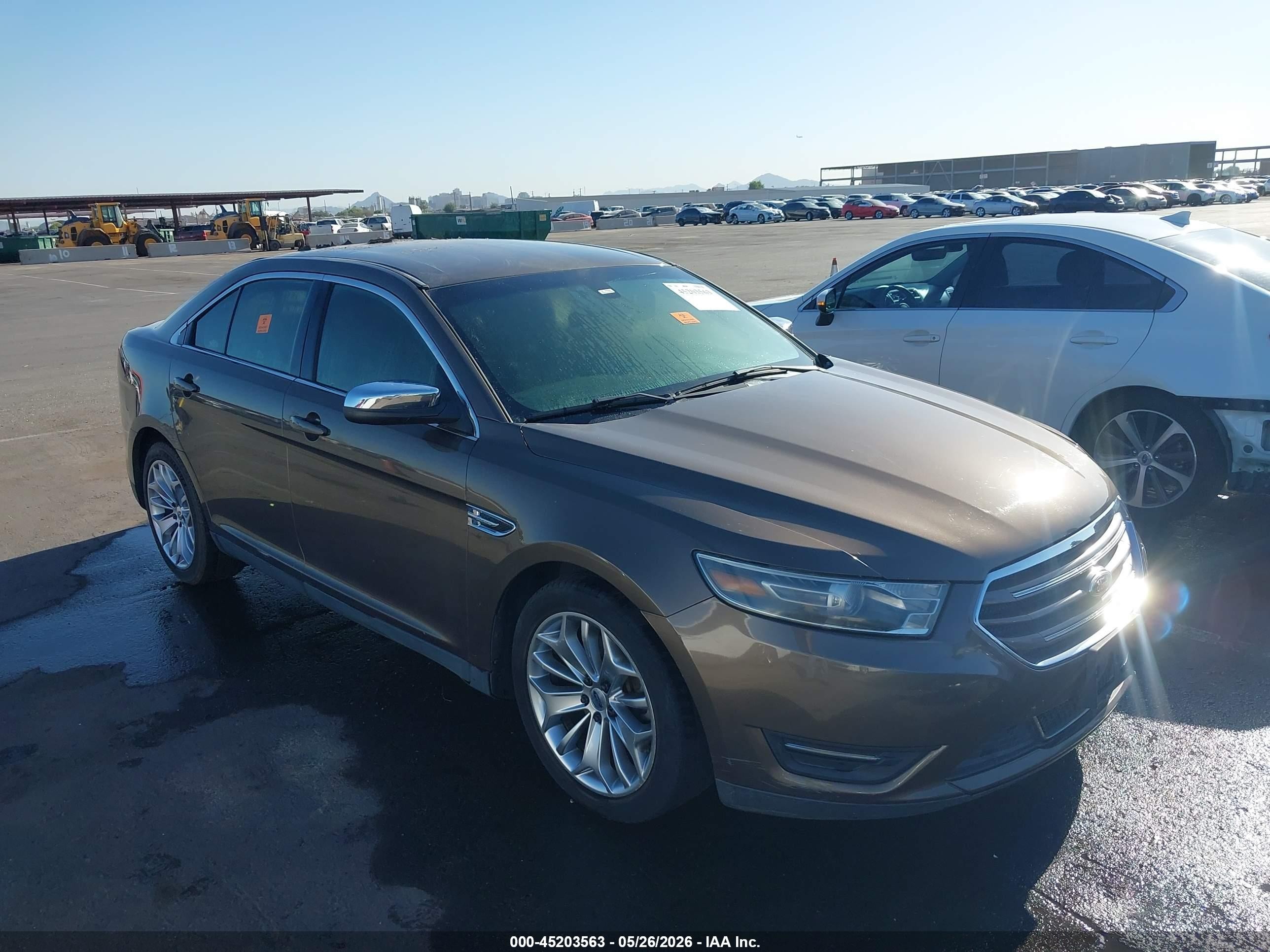 2015 Ford Taurus Limited Brown vin: 1FAHP2F89FG139461