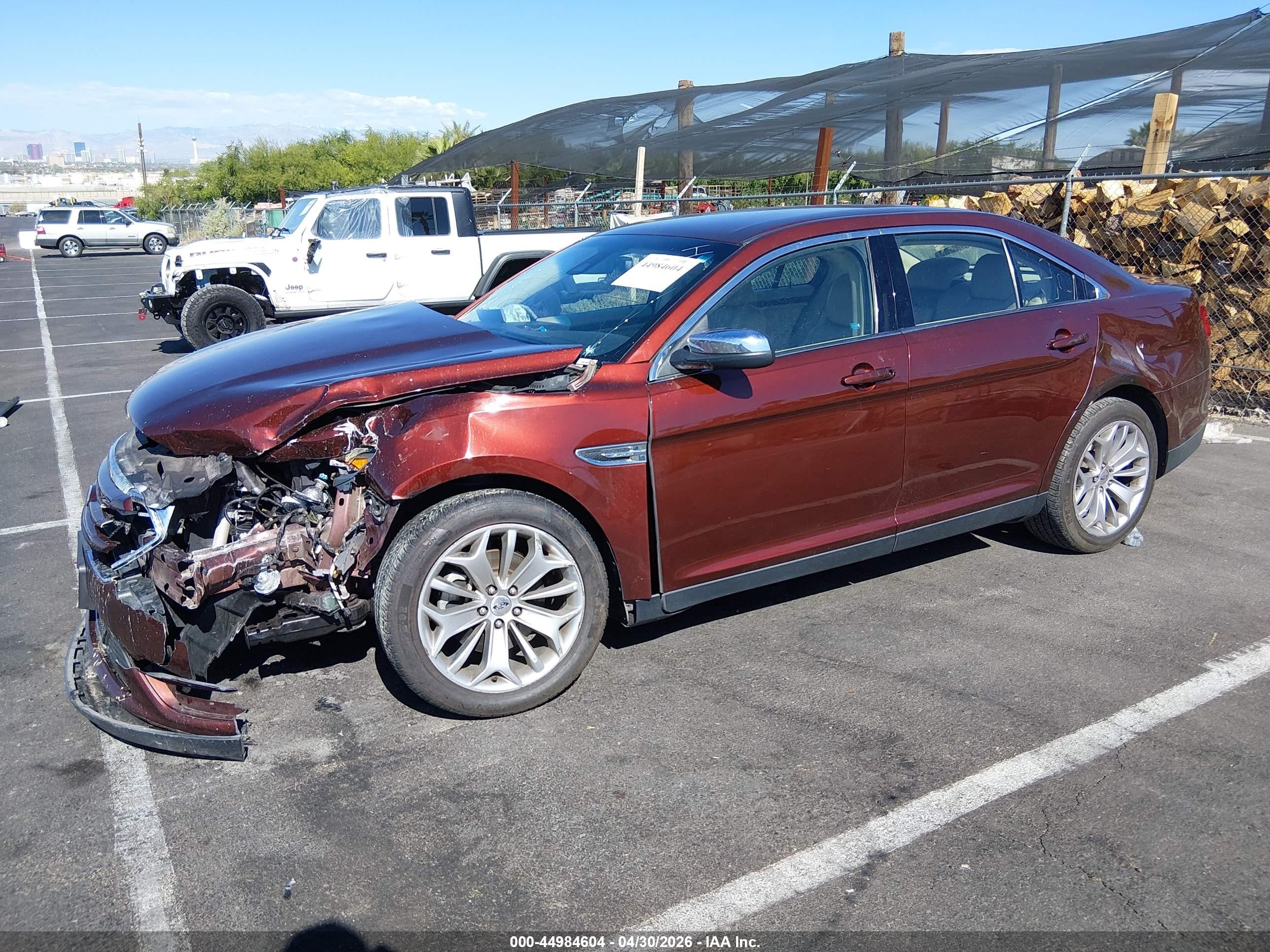 2015 Ford Taurus Limited Orange vin: 1FAHP2F89FG167583