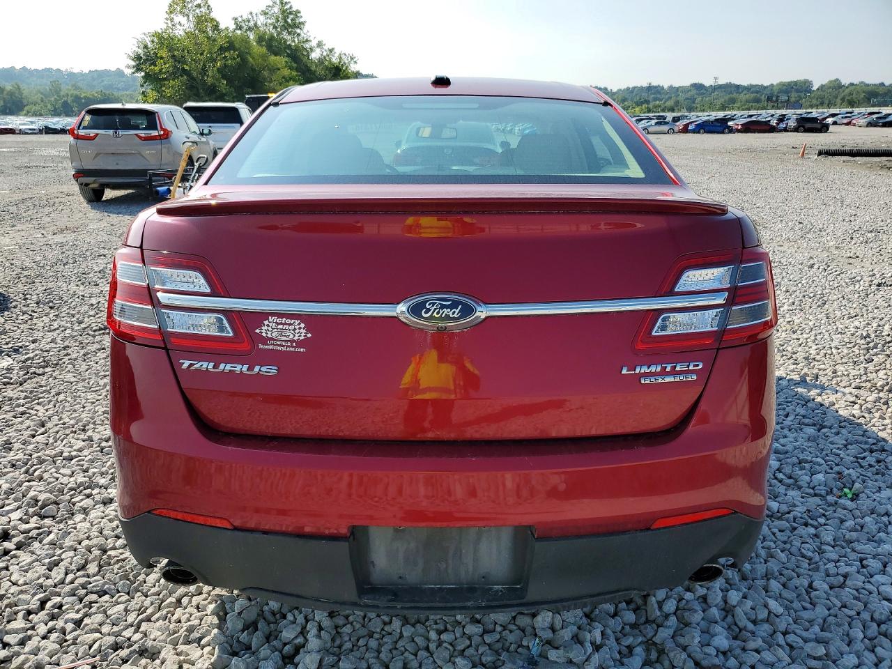 2016 Ford Taurus Limited Red vin: 1FAHP2F89GG133452