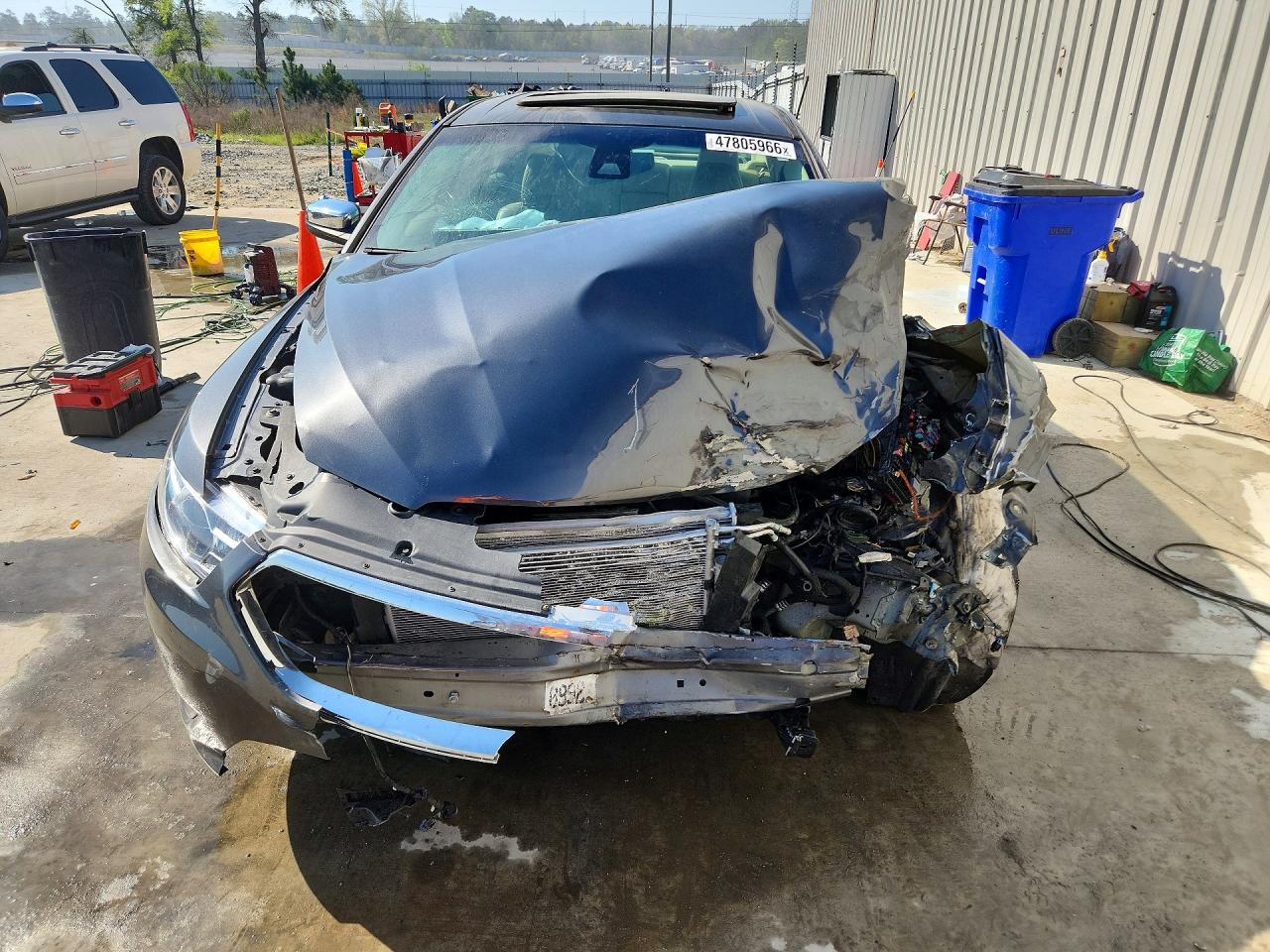 2018 Ford Taurus Limited Gray vin: 1FAHP2F89JG101527