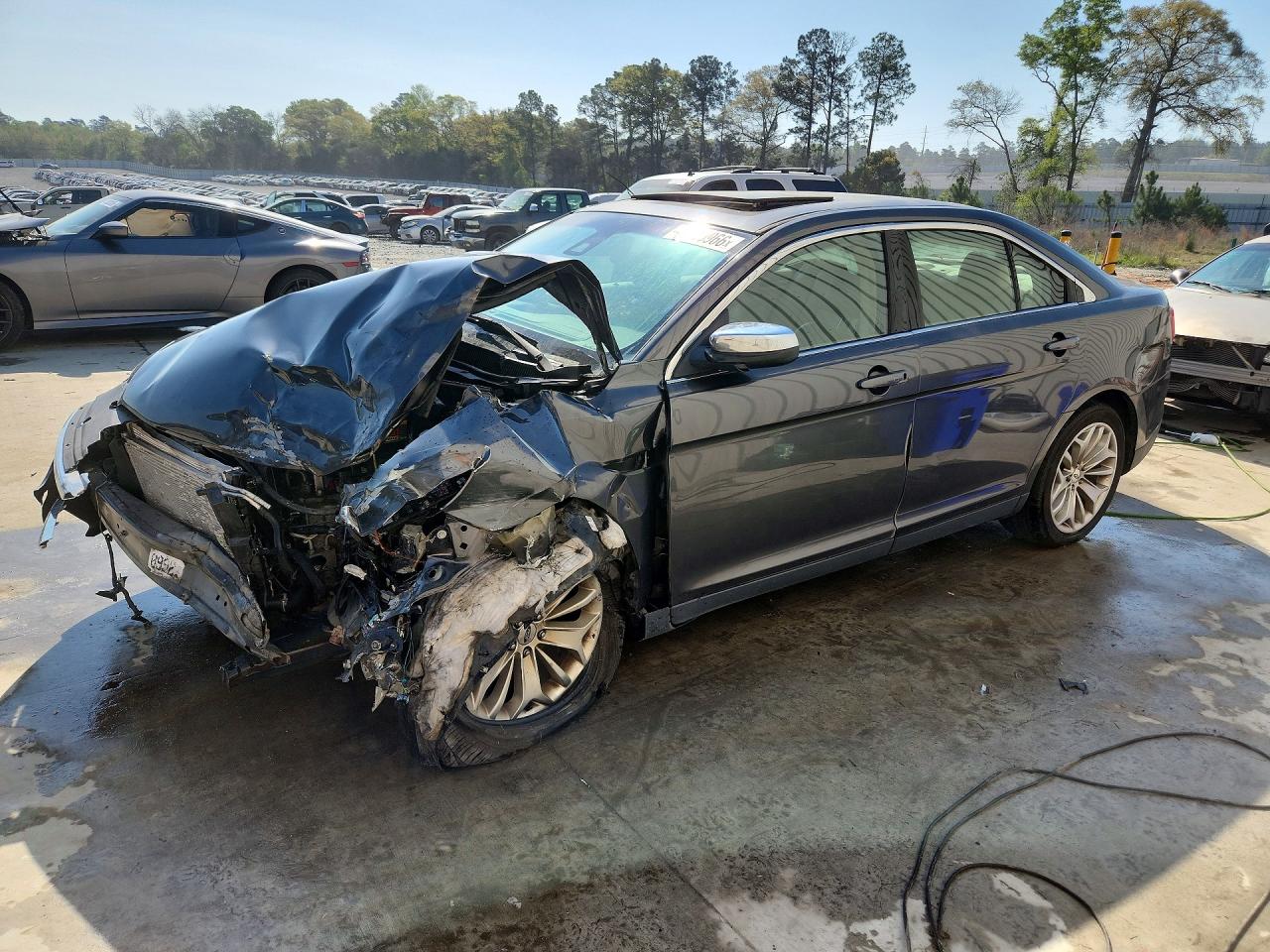 2018 Ford Taurus Limited Gray vin: 1FAHP2F89JG101527