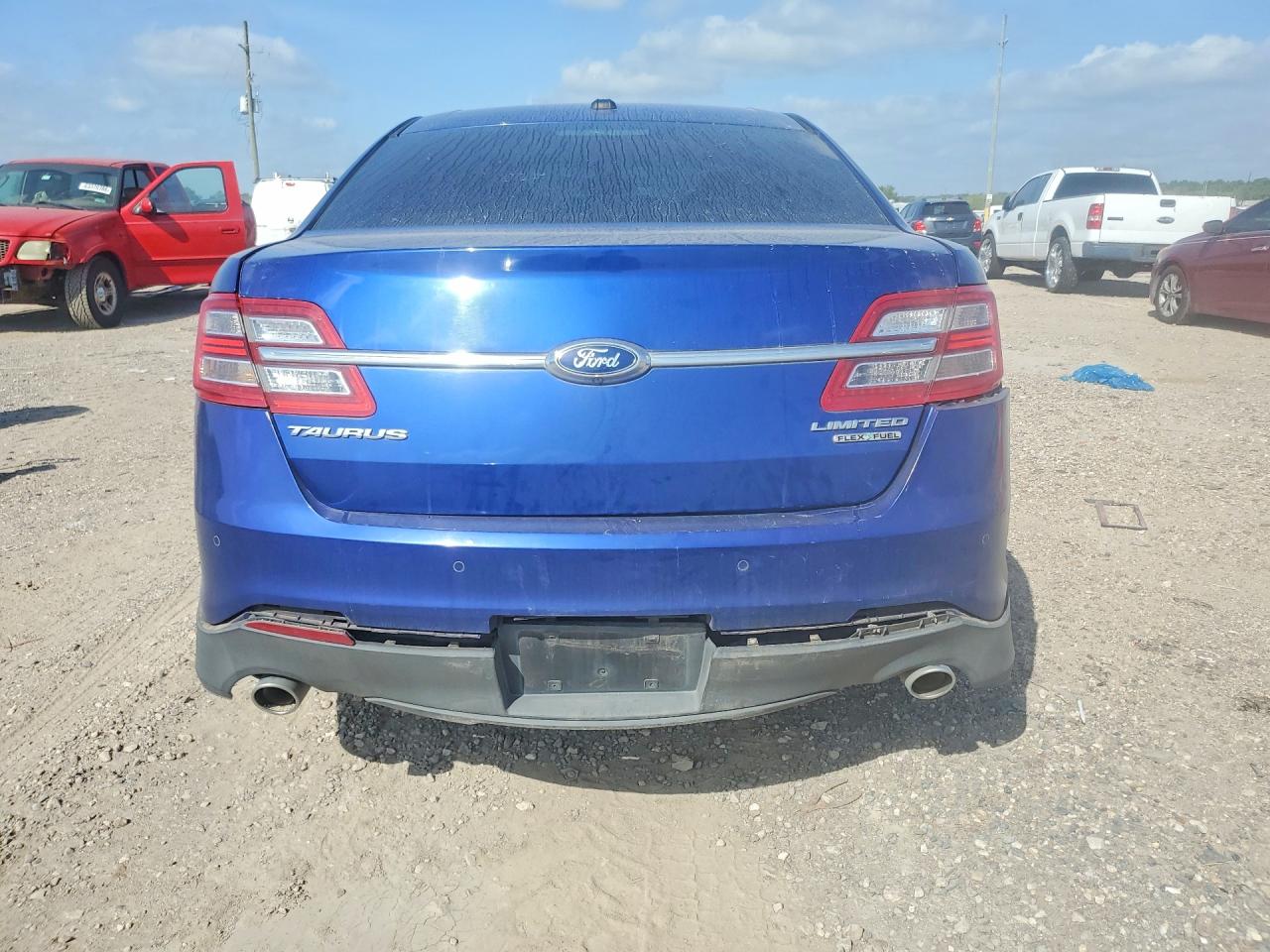 2013 Ford Taurus Limited Синий vin: 1FAHP2F8XDG115313