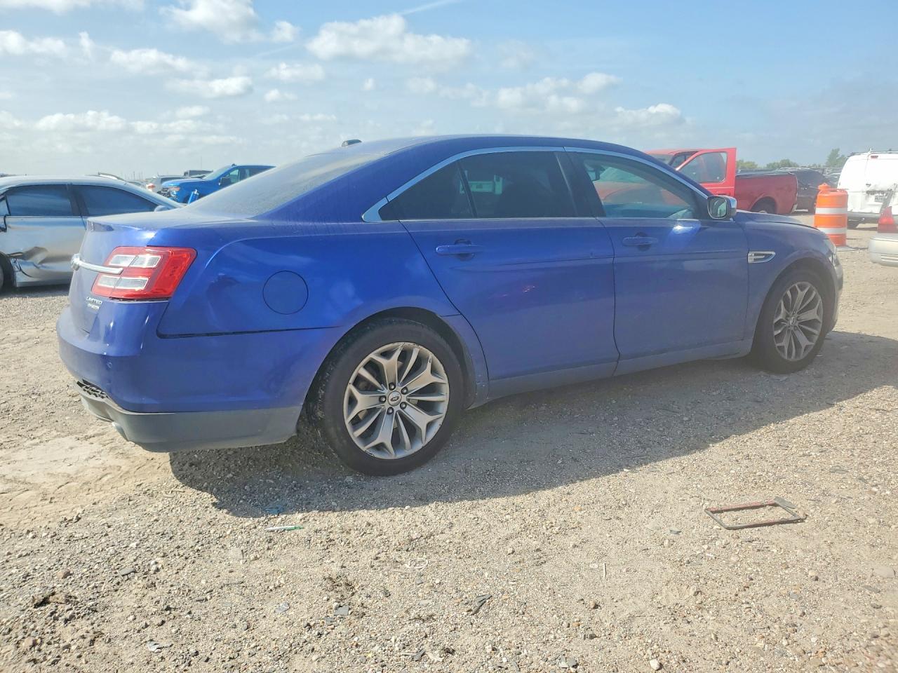 2013 Ford Taurus Limited Синий vin: 1FAHP2F8XDG115313