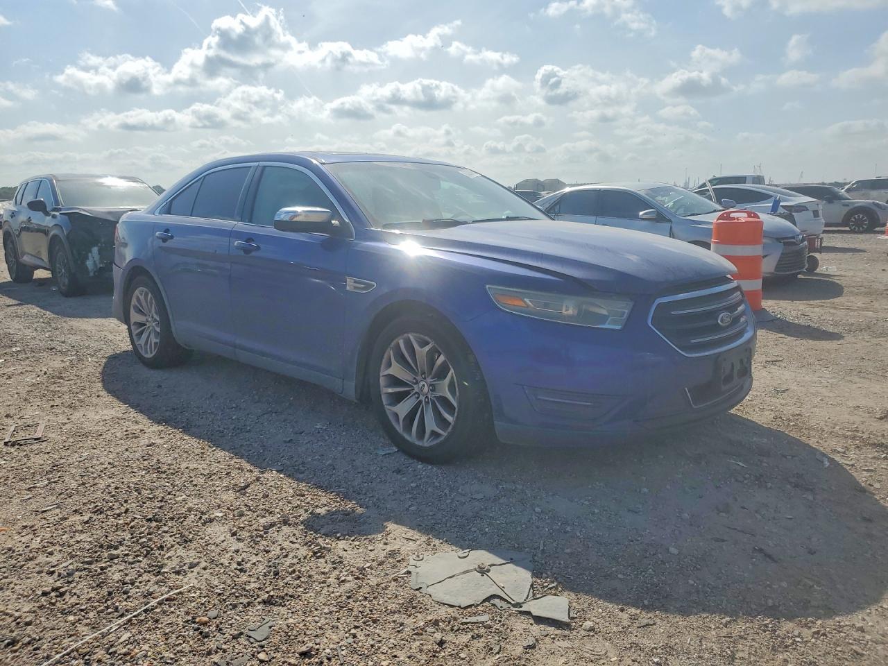 2013 Ford Taurus Limited Синий vin: 1FAHP2F8XDG115313