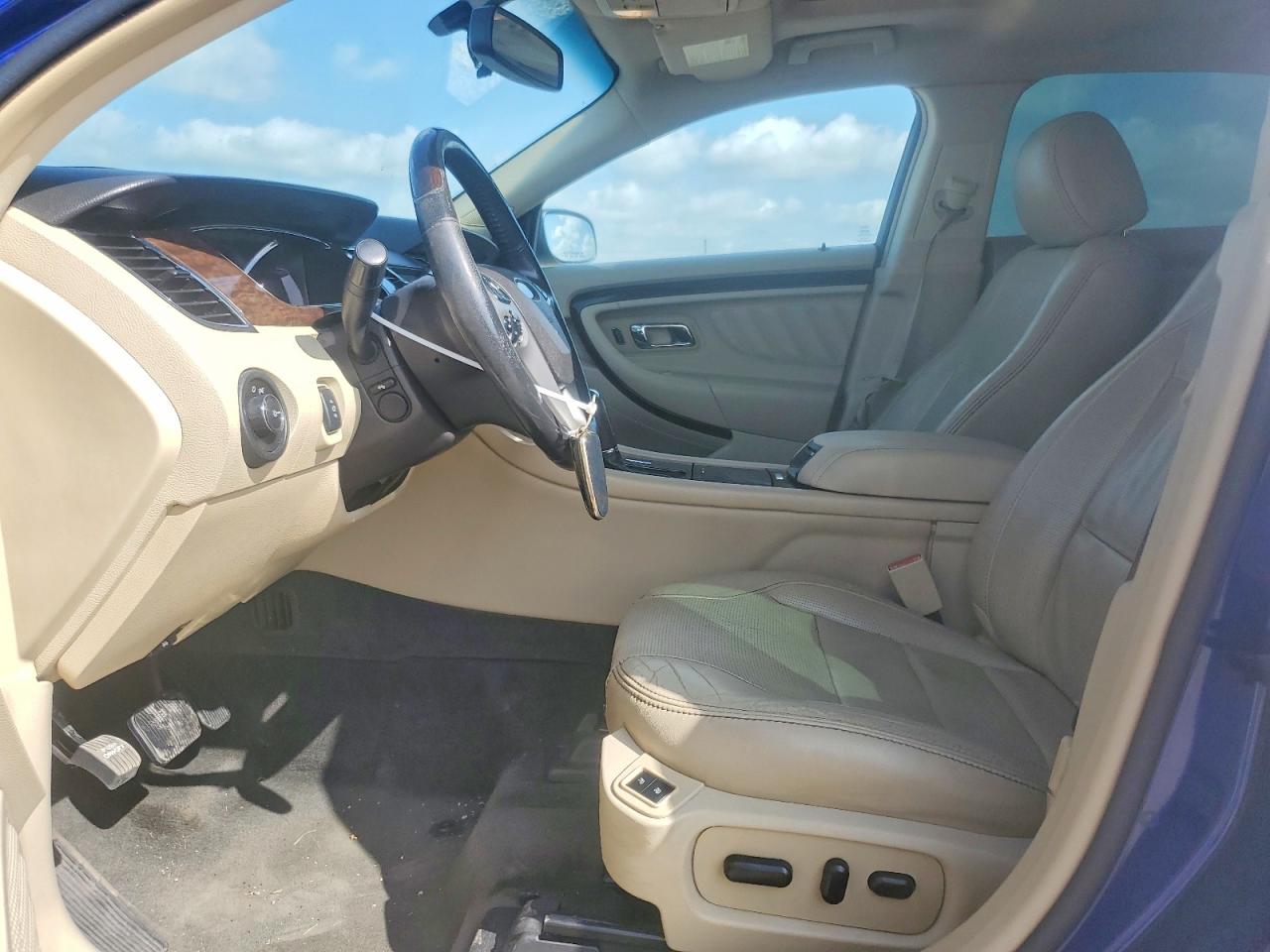 2013 Ford Taurus Limited Синий vin: 1FAHP2F8XDG115313