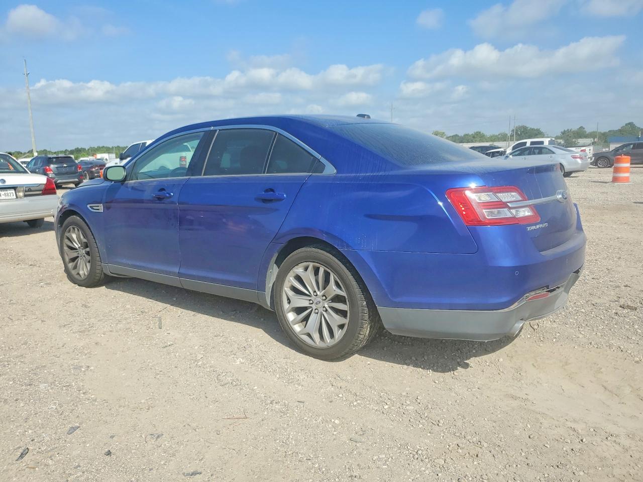 2013 Ford Taurus Limited Синий vin: 1FAHP2F8XDG115313